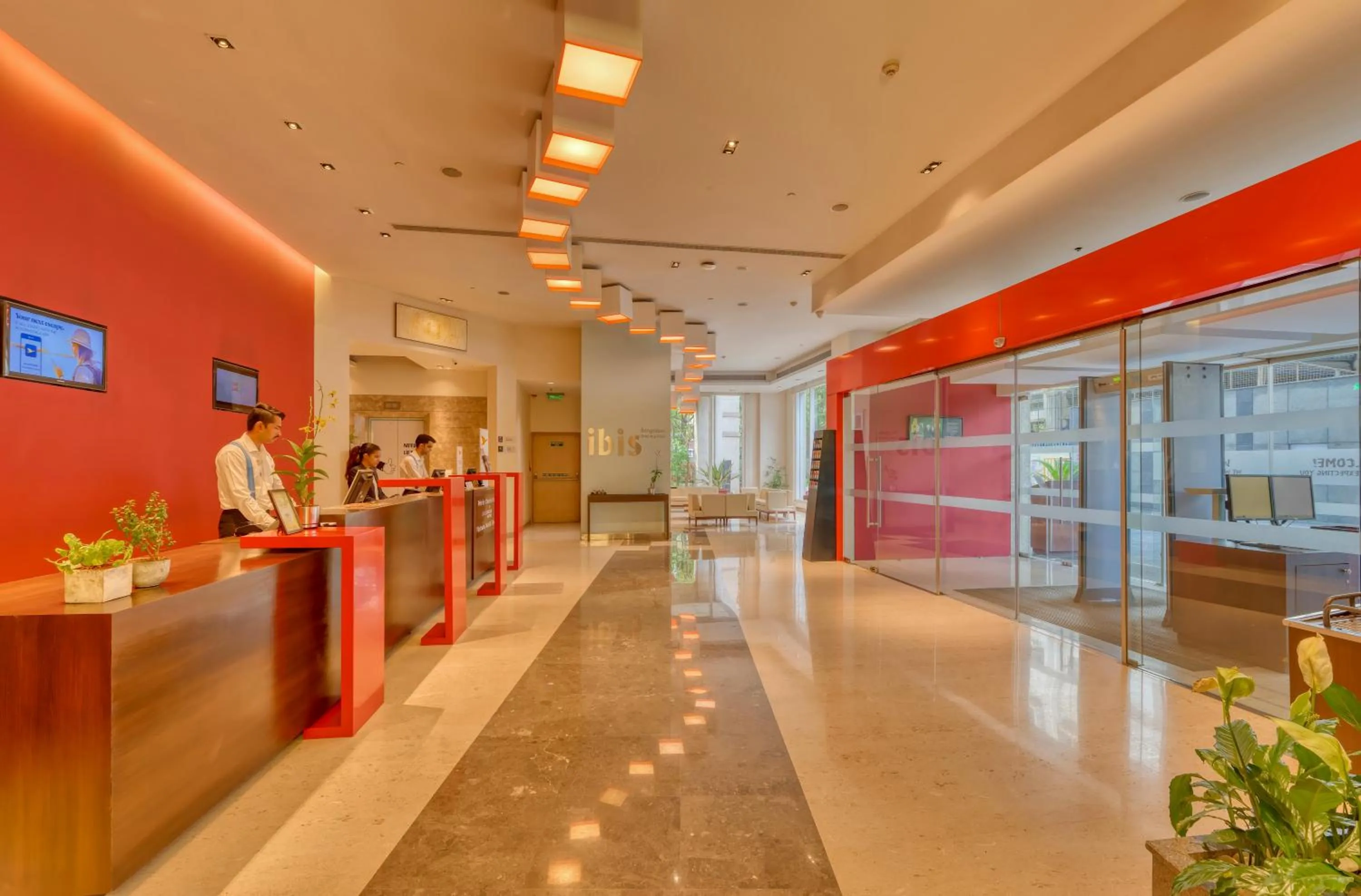 Lobby or reception in ibis Bengaluru Outer Ring Road
