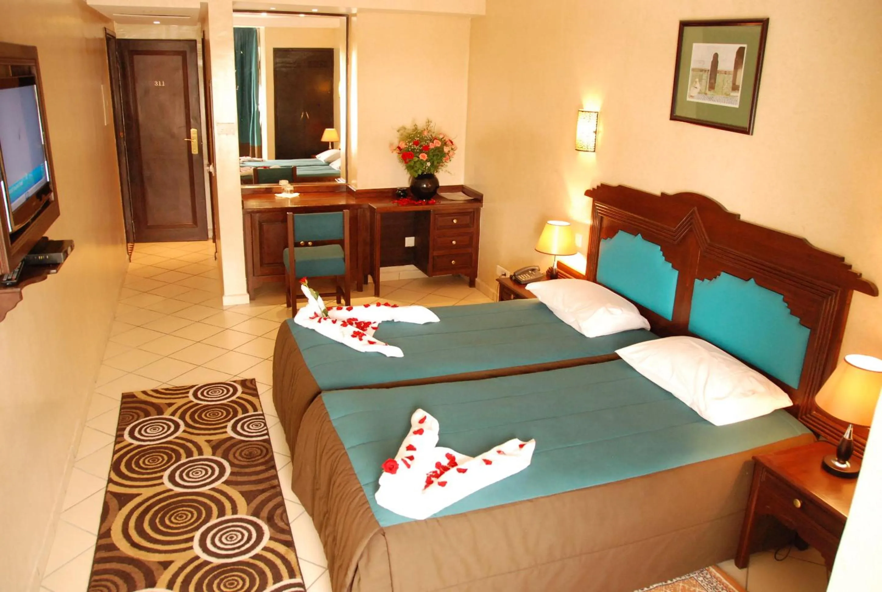 Photo of the whole room in New Farah Hotel