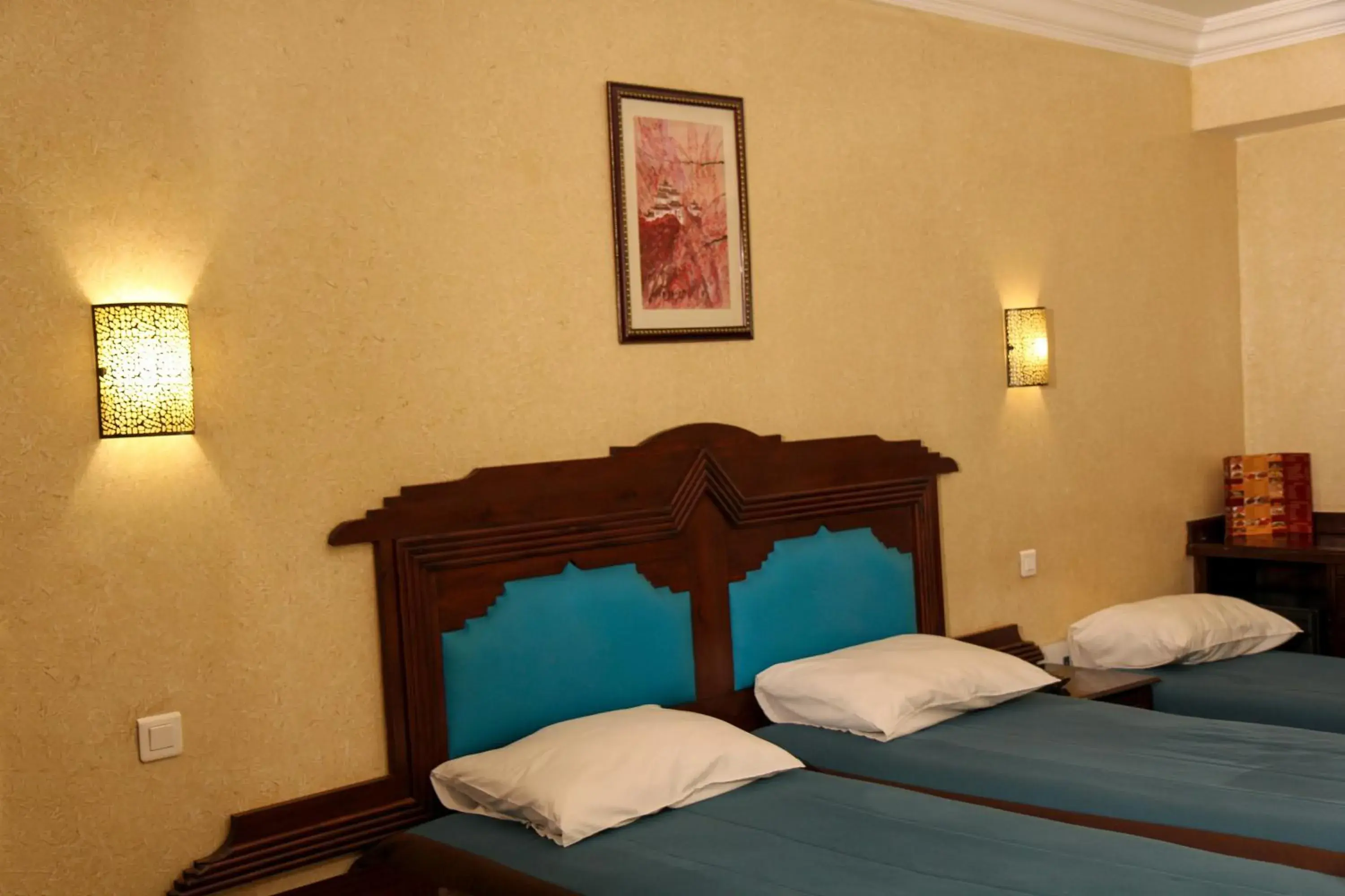 Bedroom in New Farah Hotel