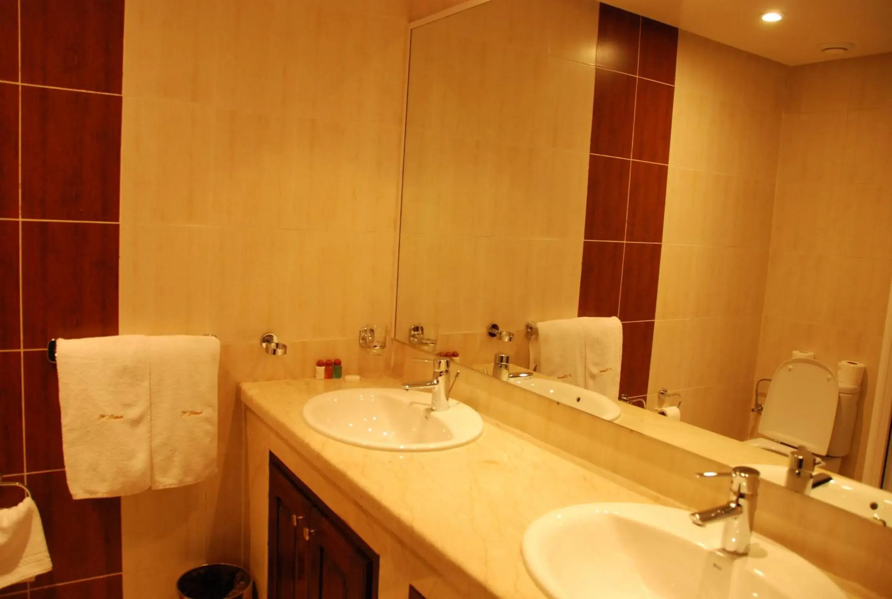 Bathroom in New Farah Hotel