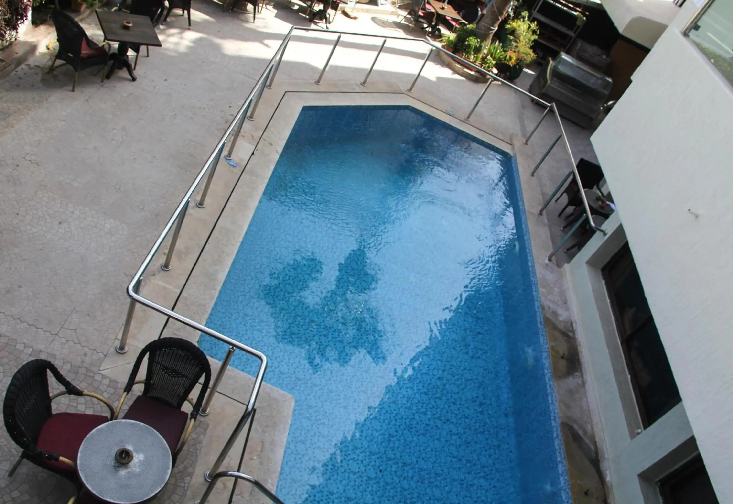 Pool View in New Farah Hotel