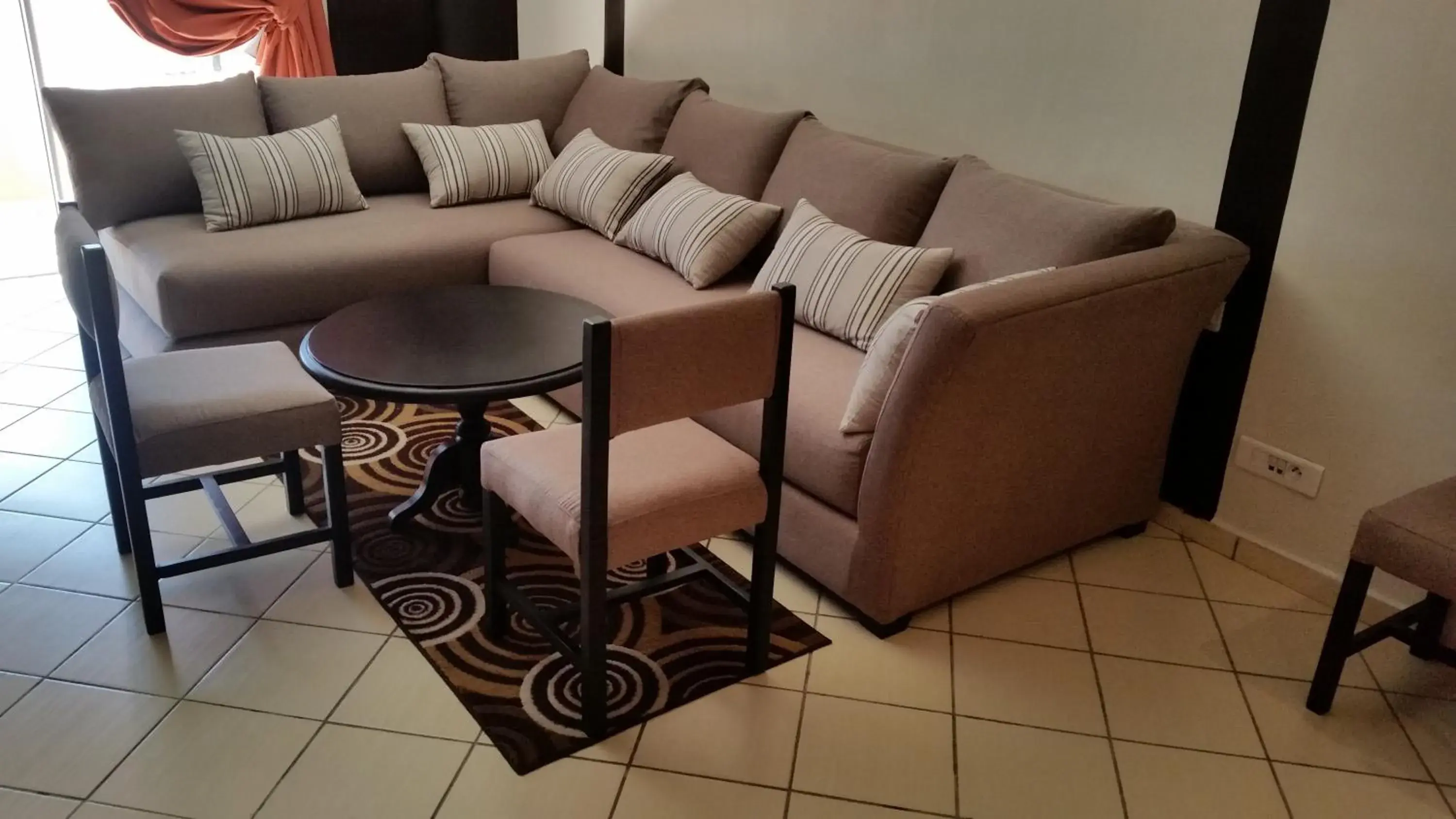 Seating Area in New Farah Hotel