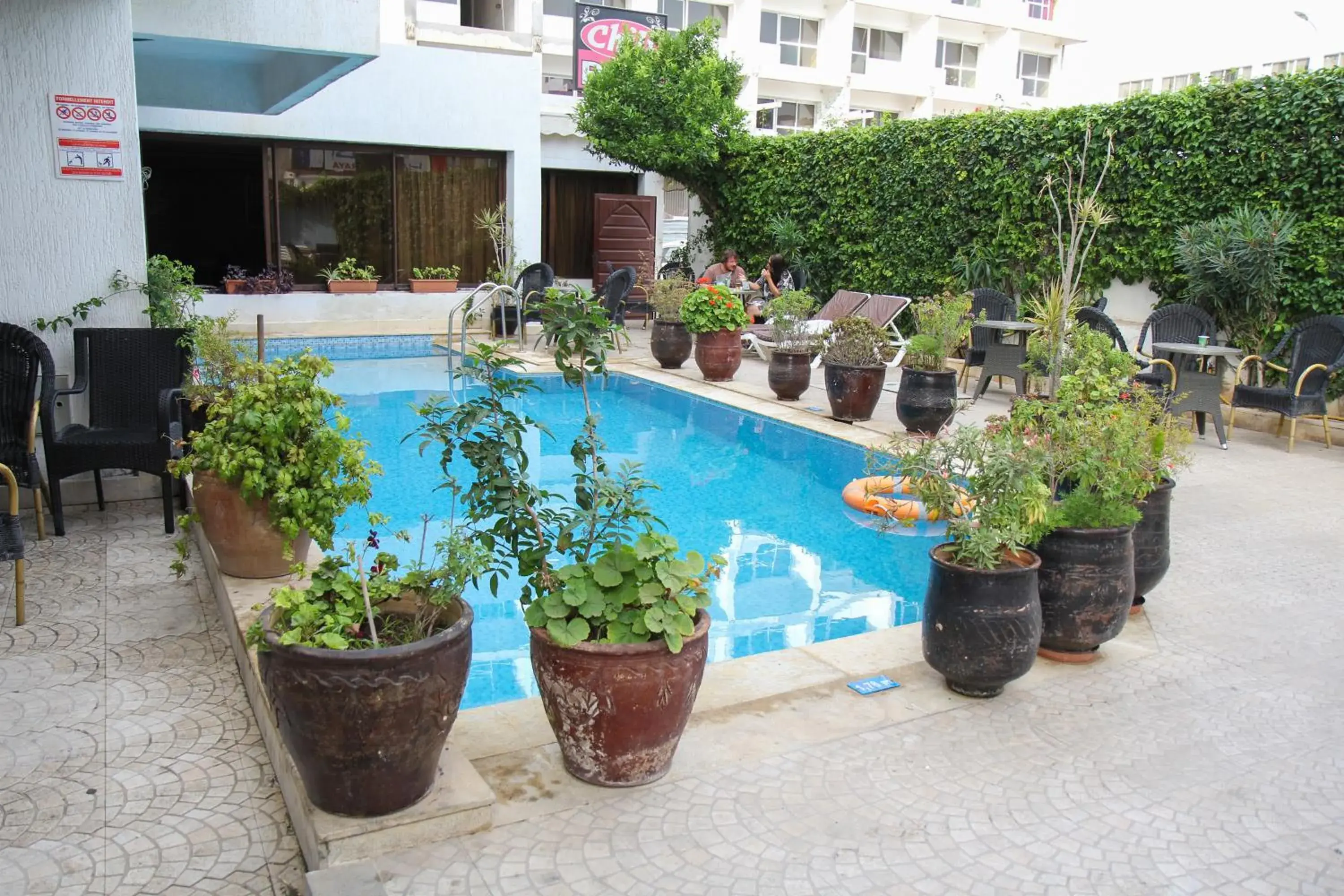 Swimming Pool in New Farah Hotel