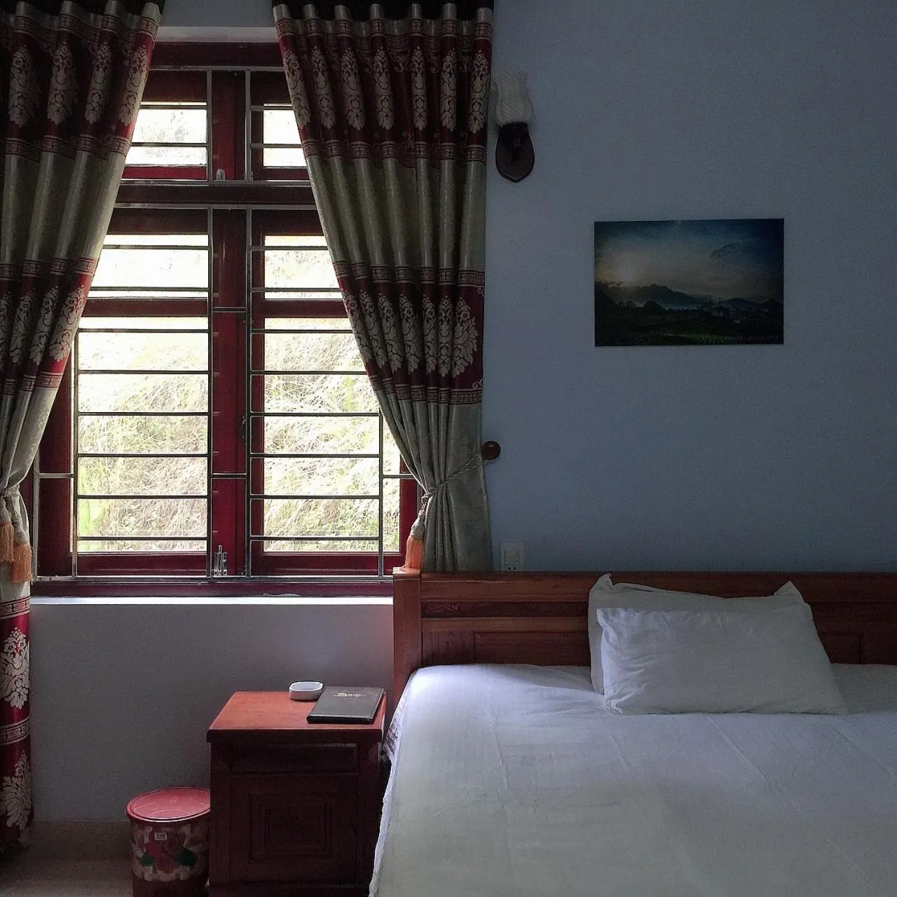Bed in Nhat Son Guesthouse