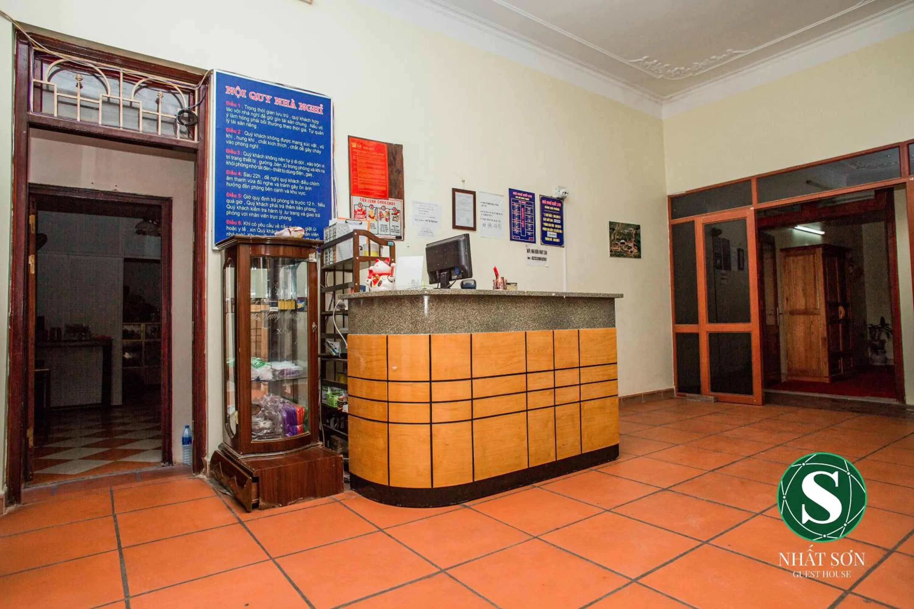 Lobby or reception in Nhat Son Guesthouse