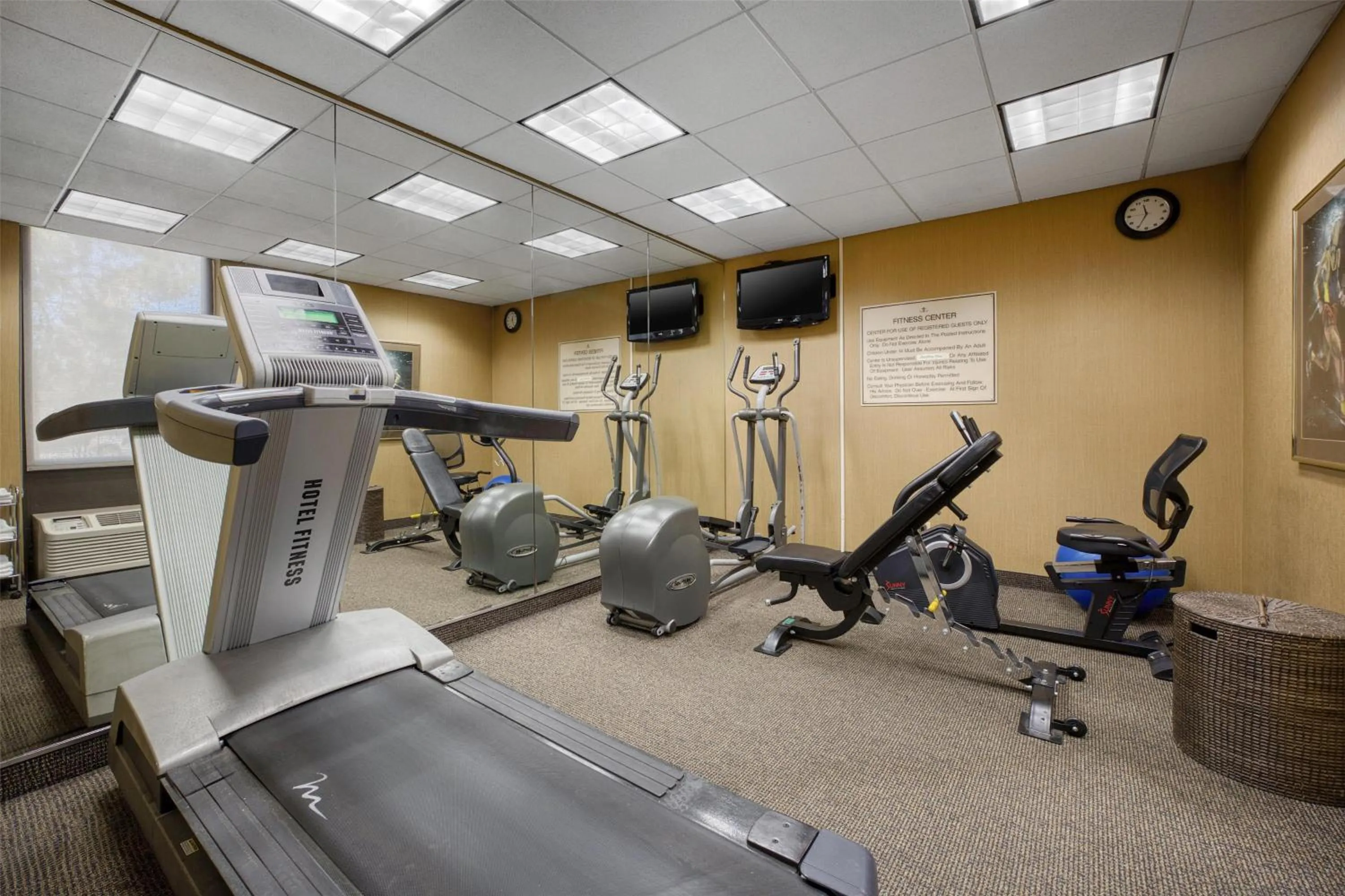 Fitness centre/facilities in SureStay Plus Hotel by Best Western Chicago Lombard