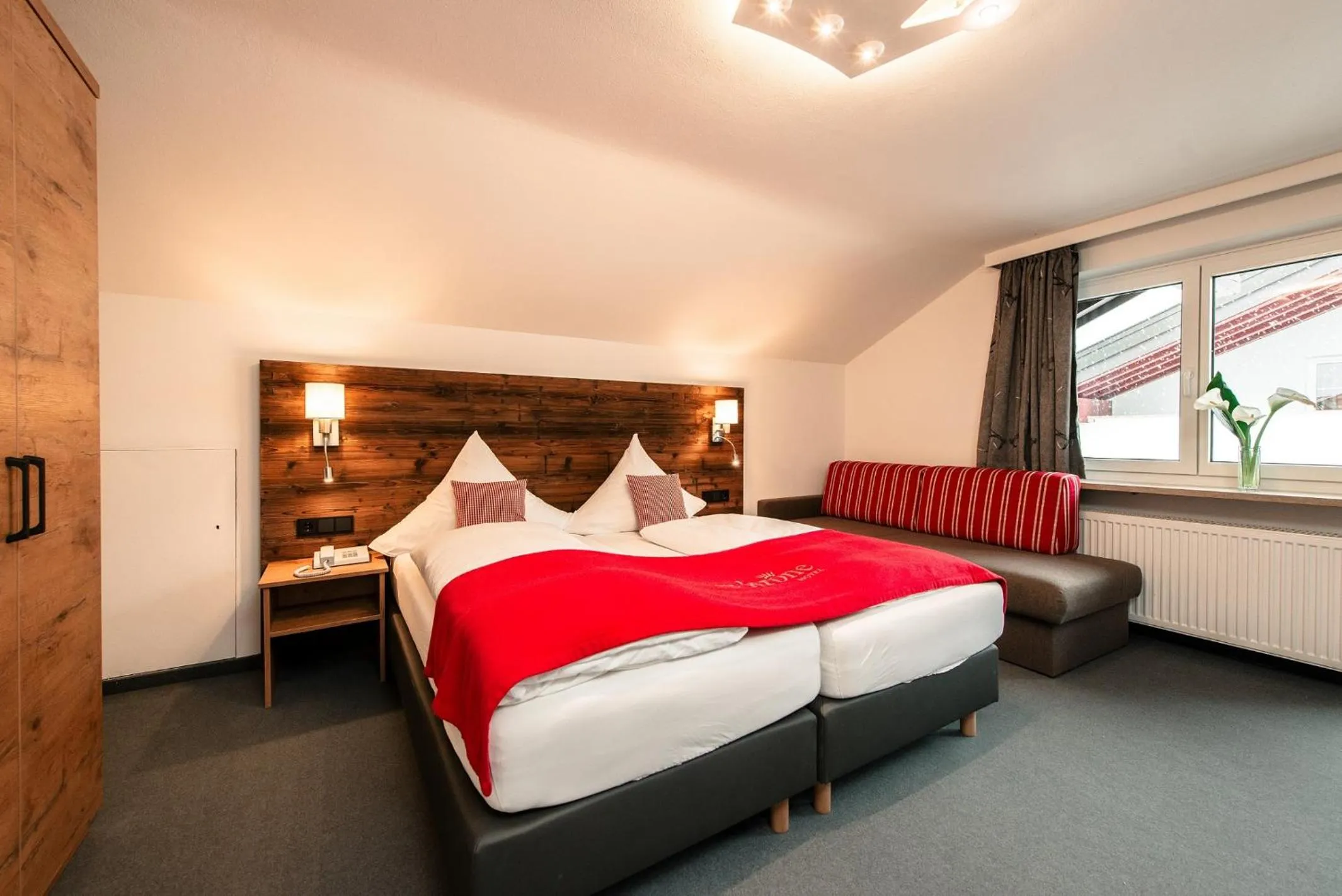 Bed in Hotel Tradizio