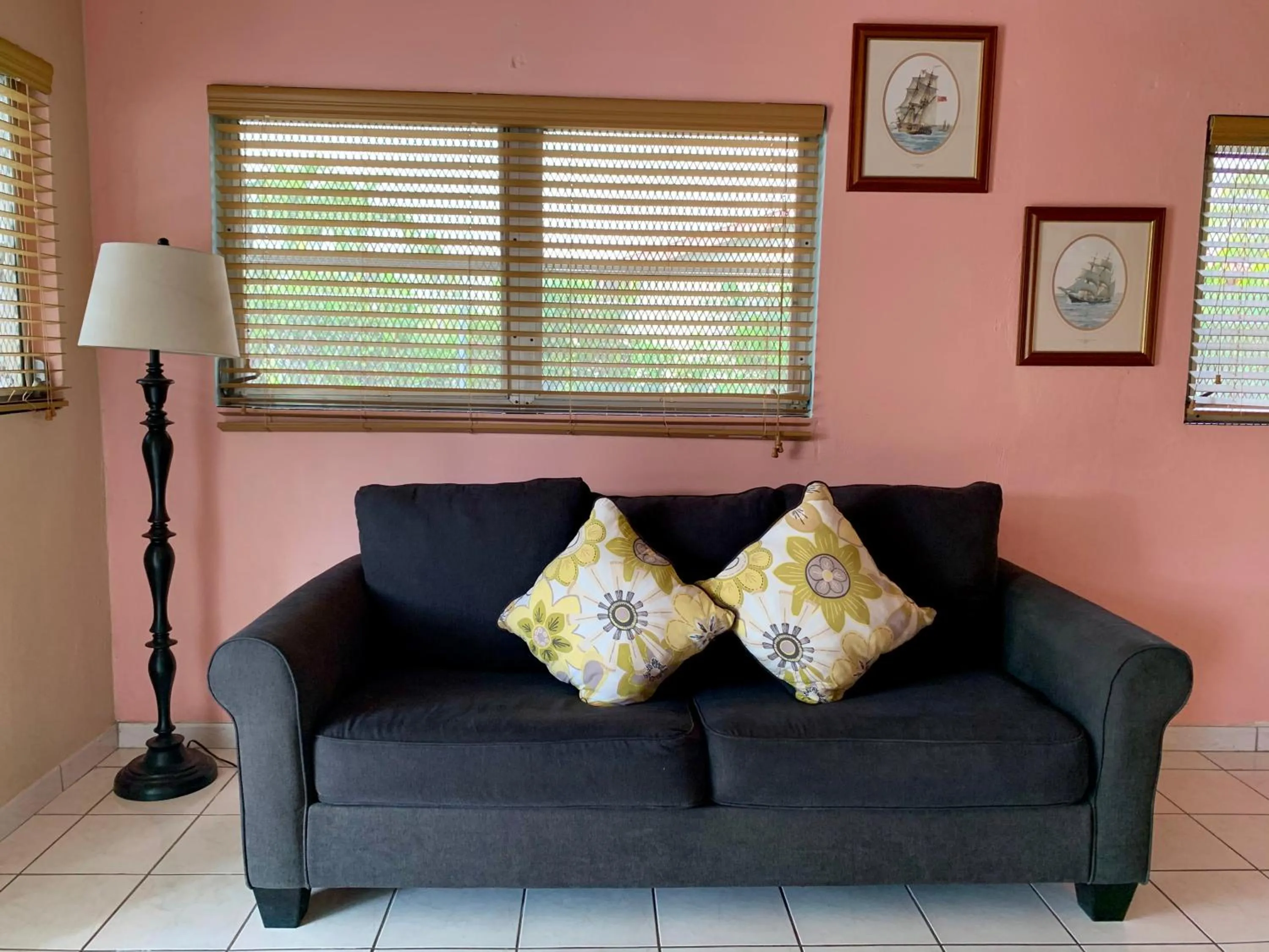 Seating area in Dawson’s Hideaway