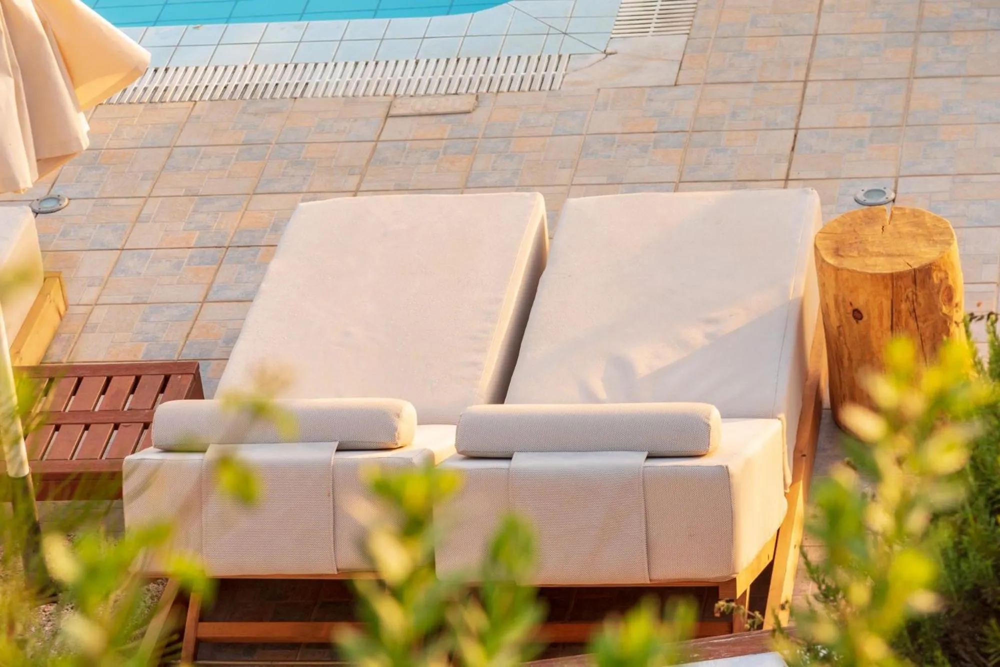 sunbed in Lithies Sea View Boutique Hotel