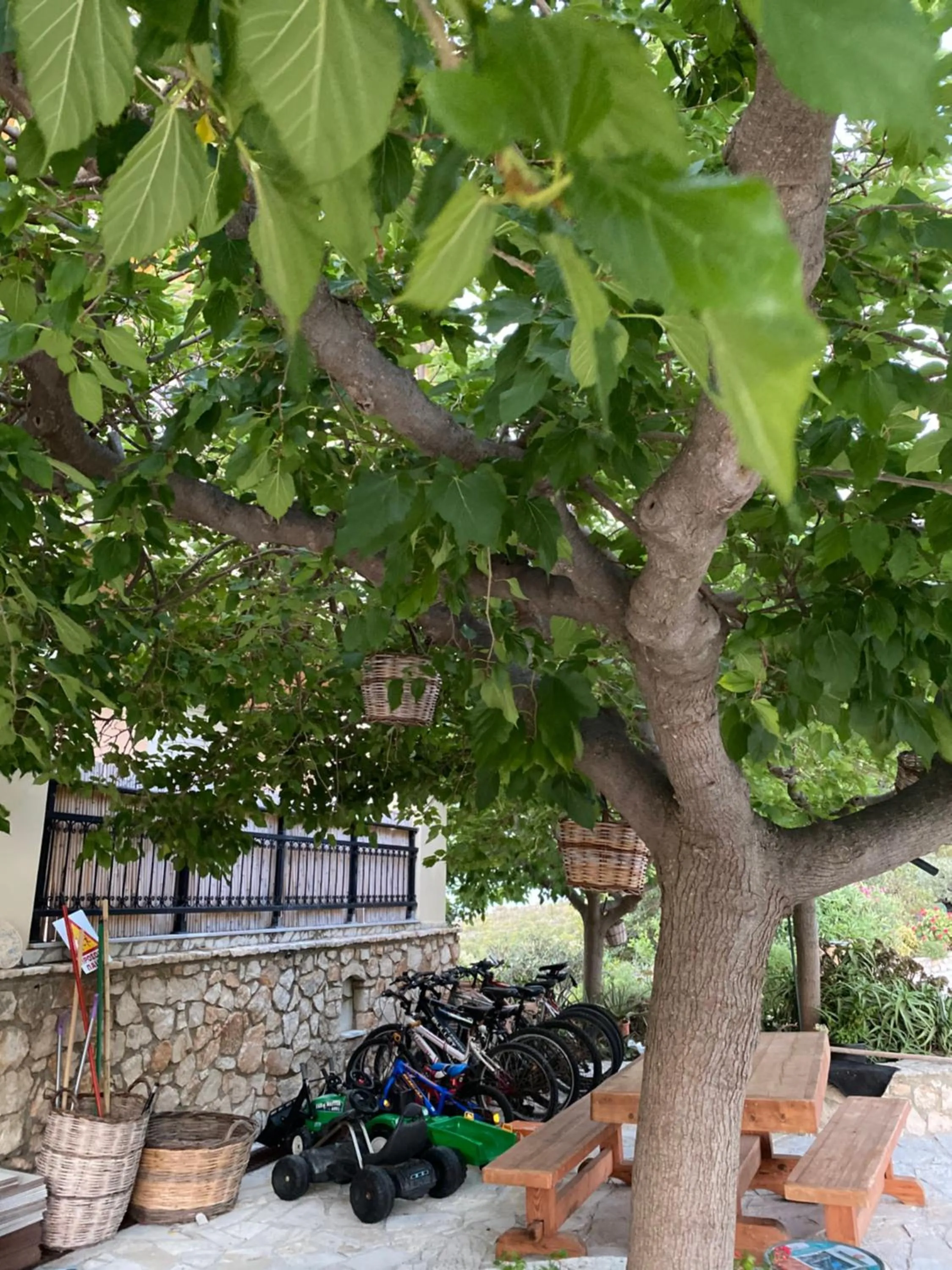 Patio in Lithies Sea View Boutique Hotel