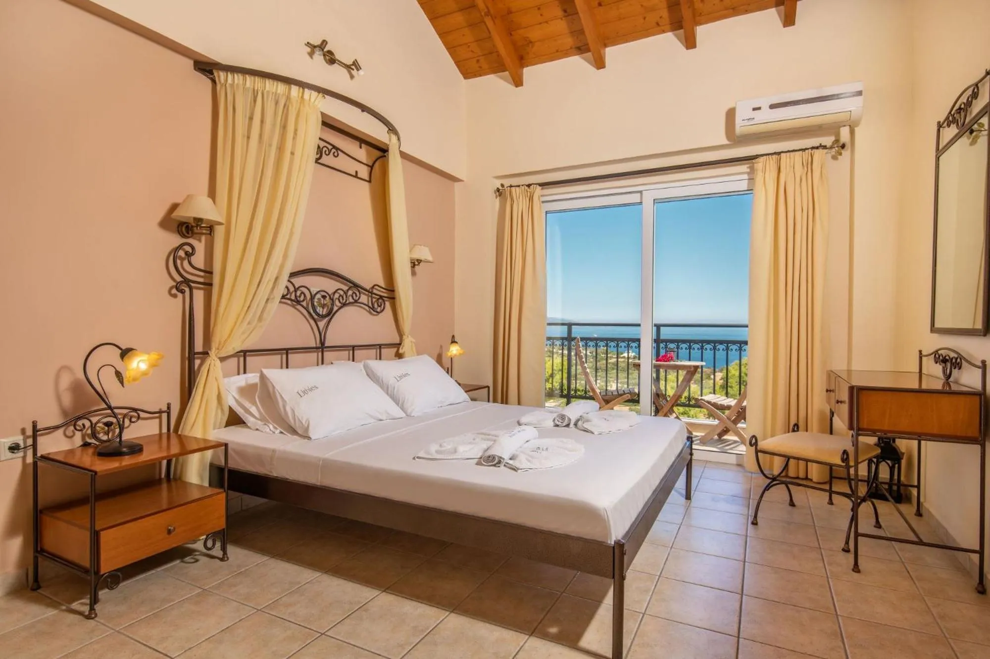 Bedroom in Lithies Sea View Boutique Hotel