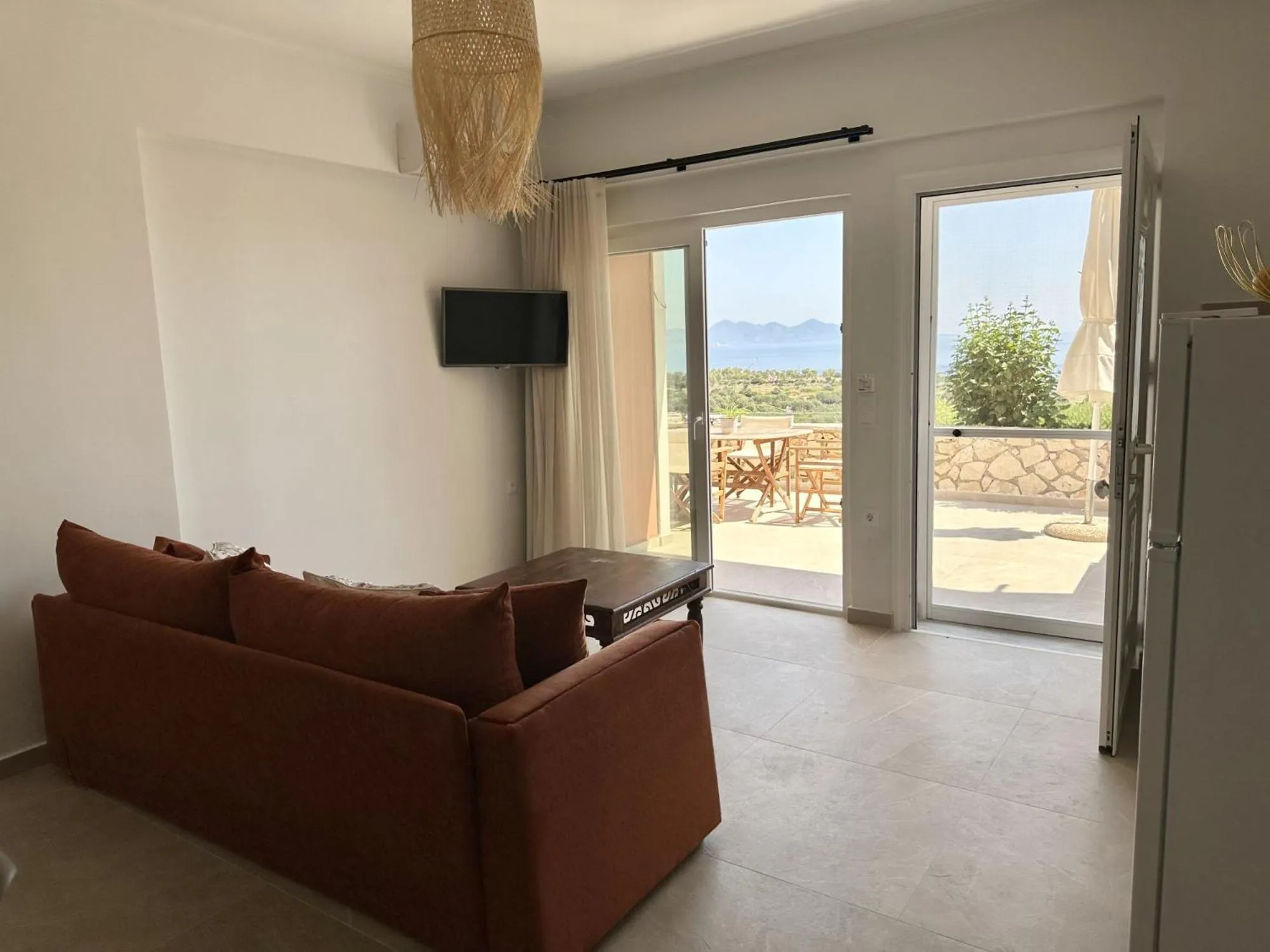 Seating area in Lithies Sea View Boutique Hotel