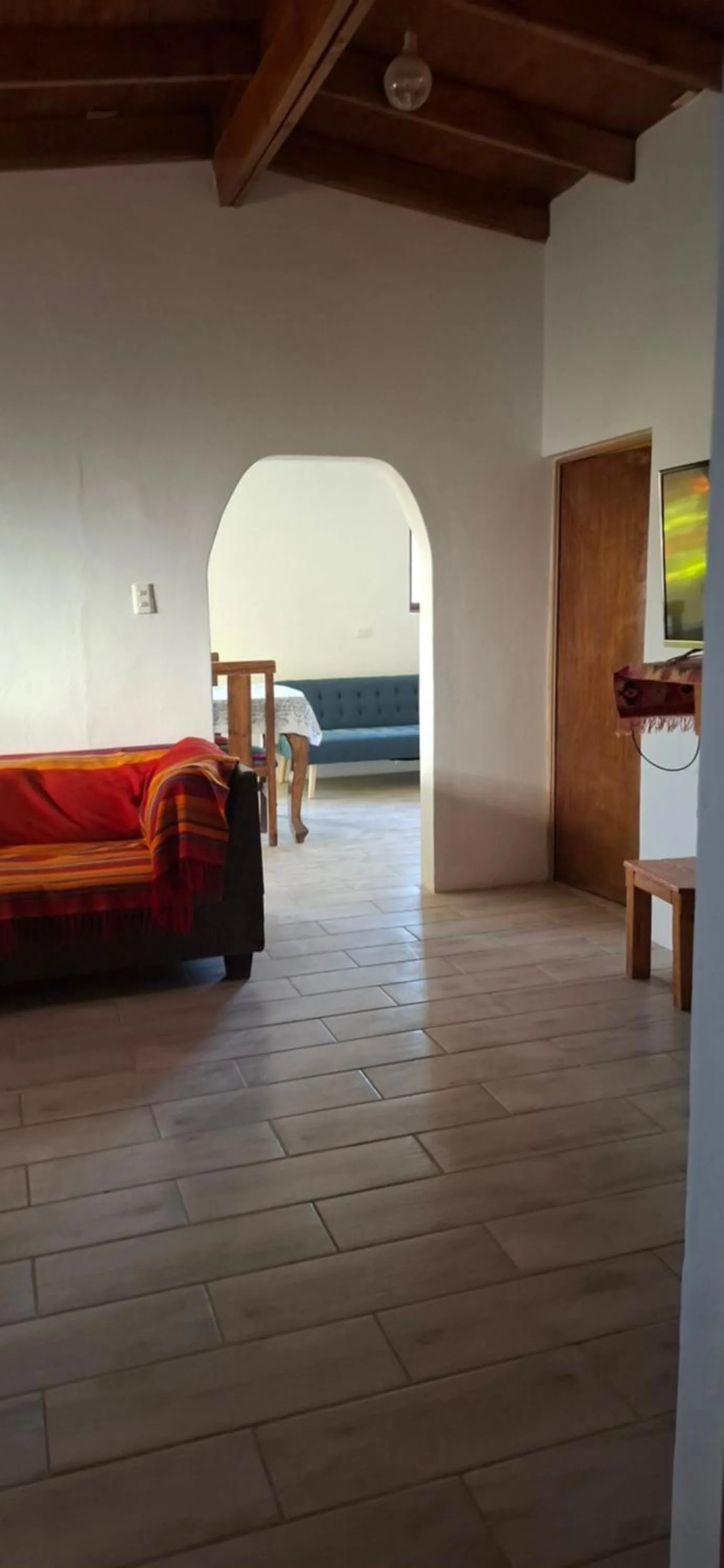 Bed in Cabaña Laynaturi