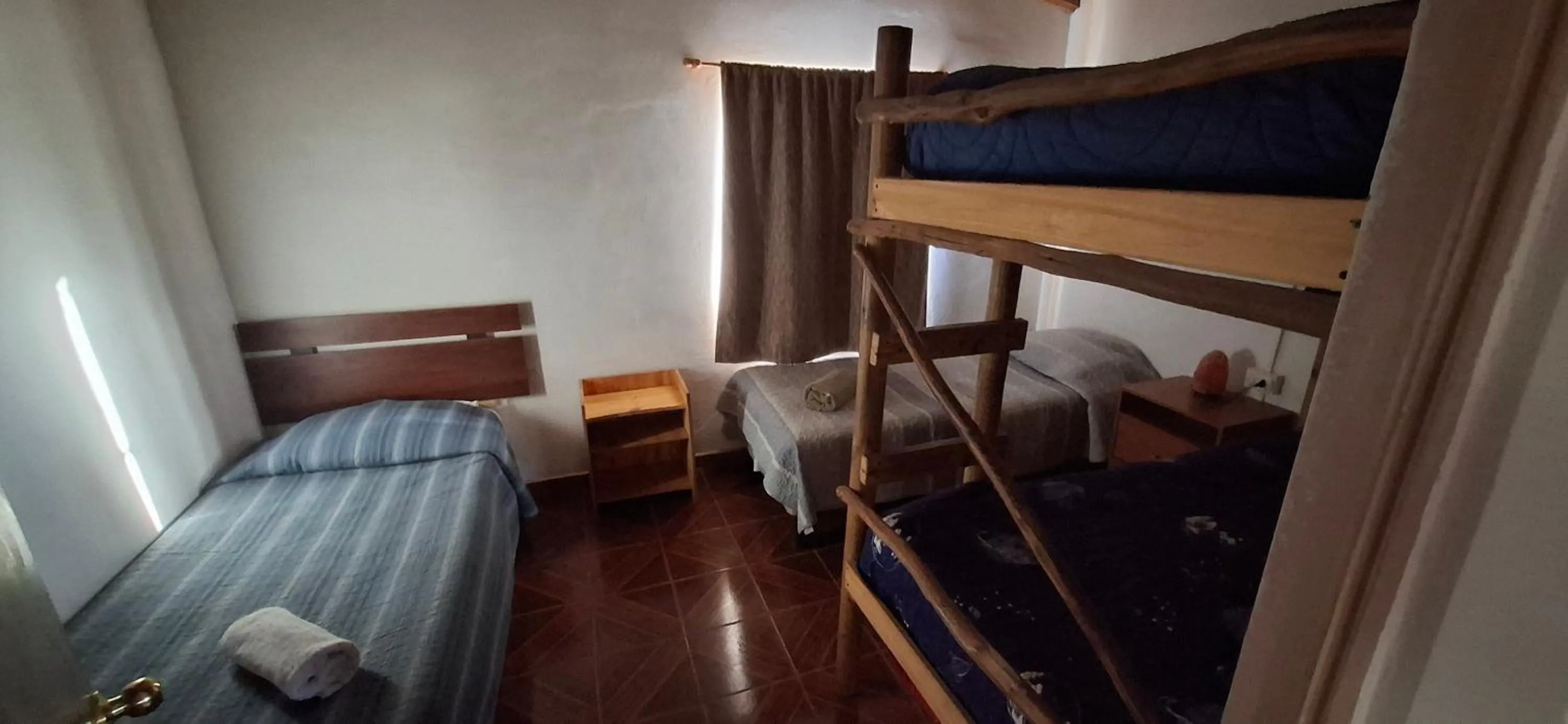 Bed in Cabaña Laynaturi