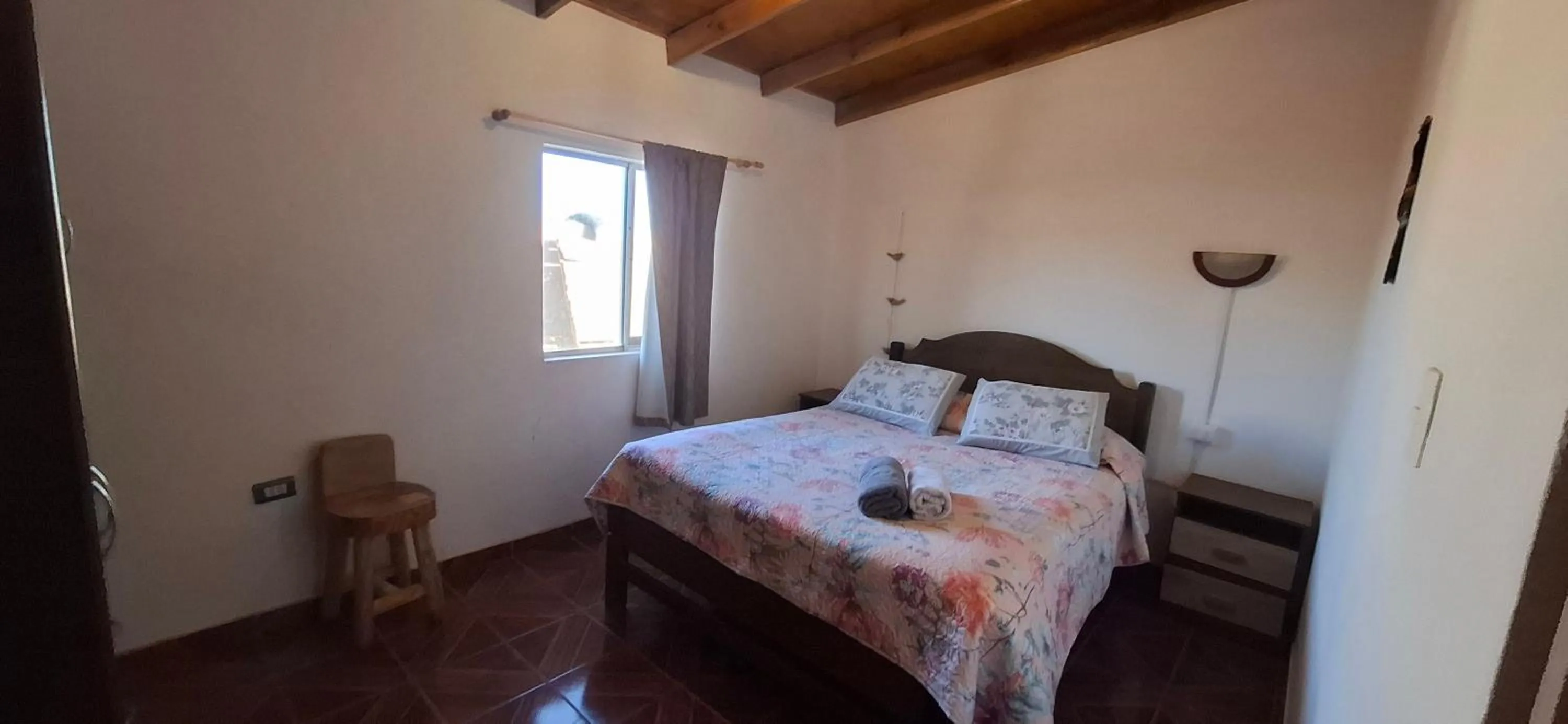 Bed in Cabaña Laynaturi