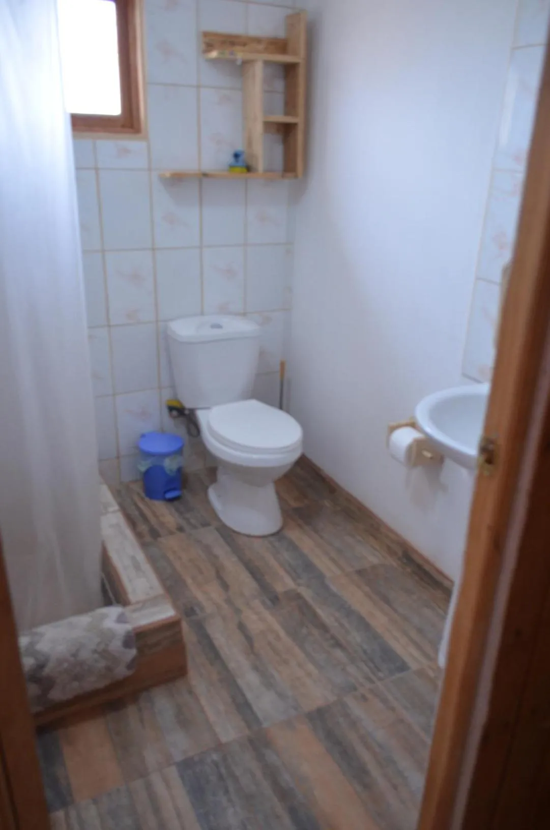 Bathroom in Cabaña Laynaturi