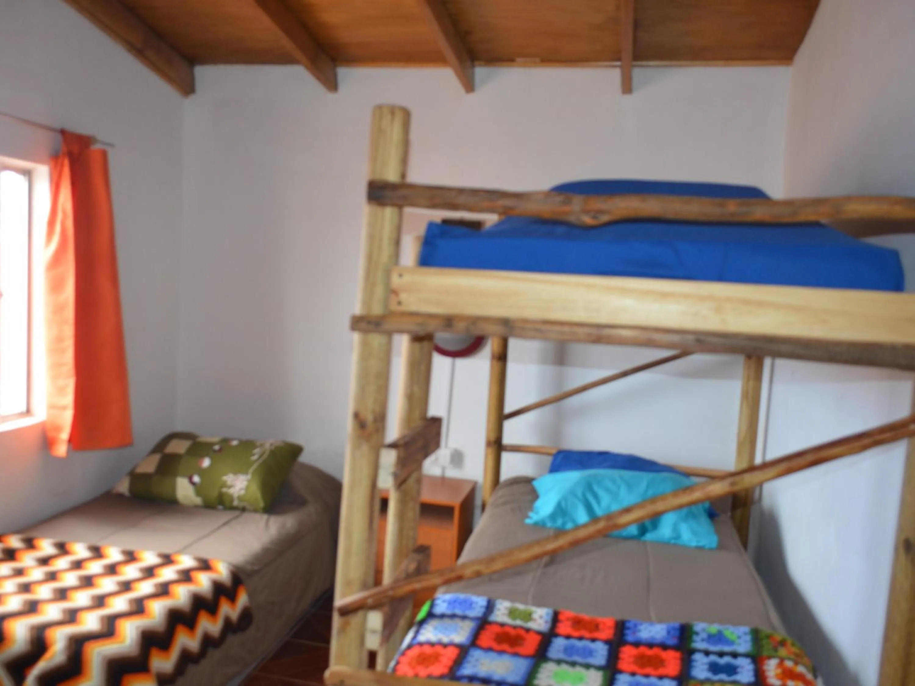 Bed in Cabaña Laynaturi