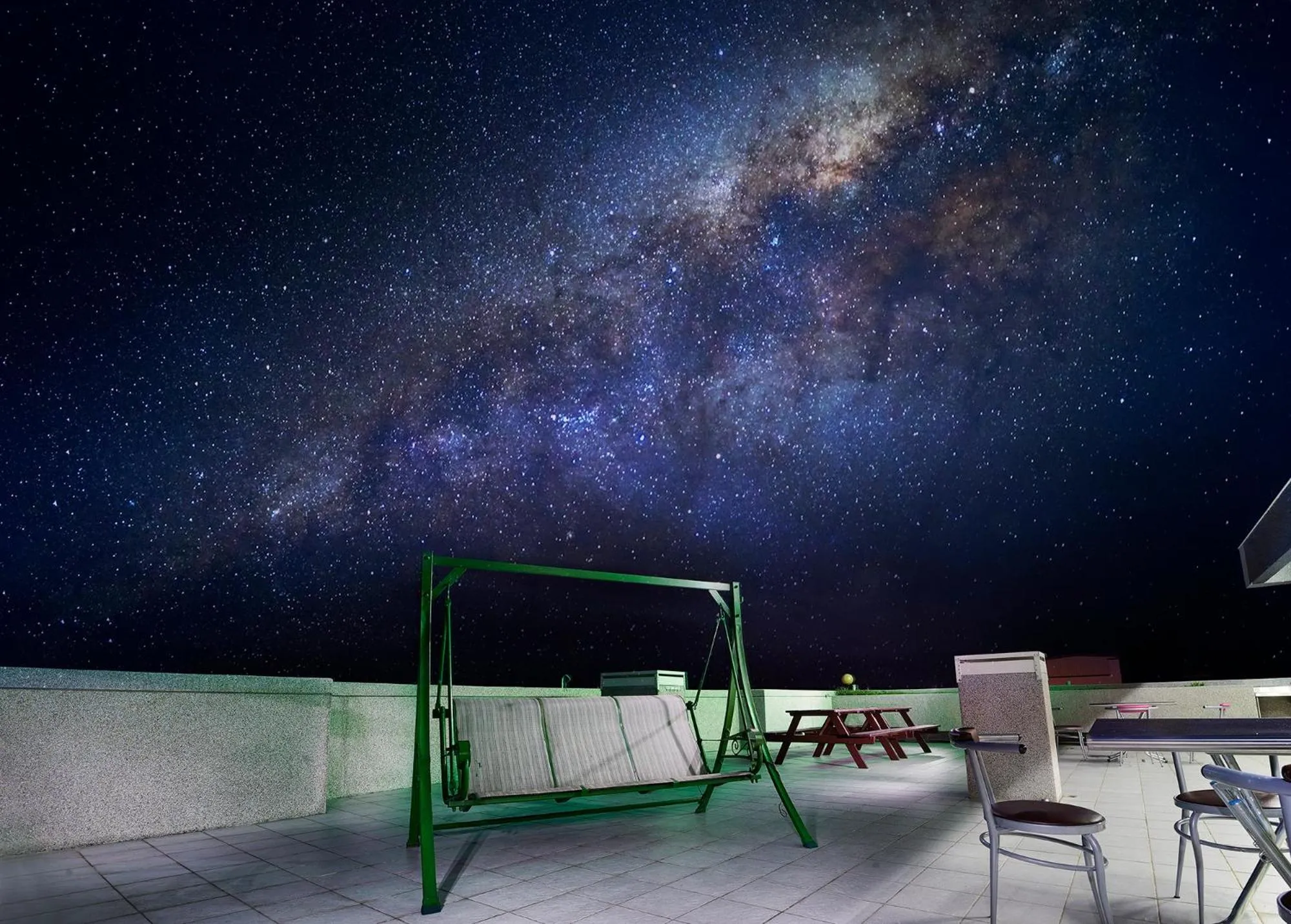 Evening entertainment in 美村民宿