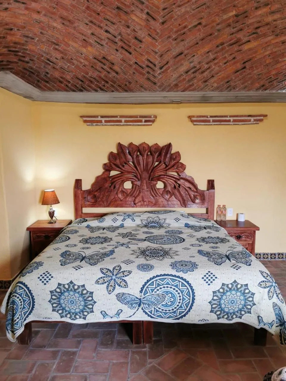 Bed in Posada Casa del Minero