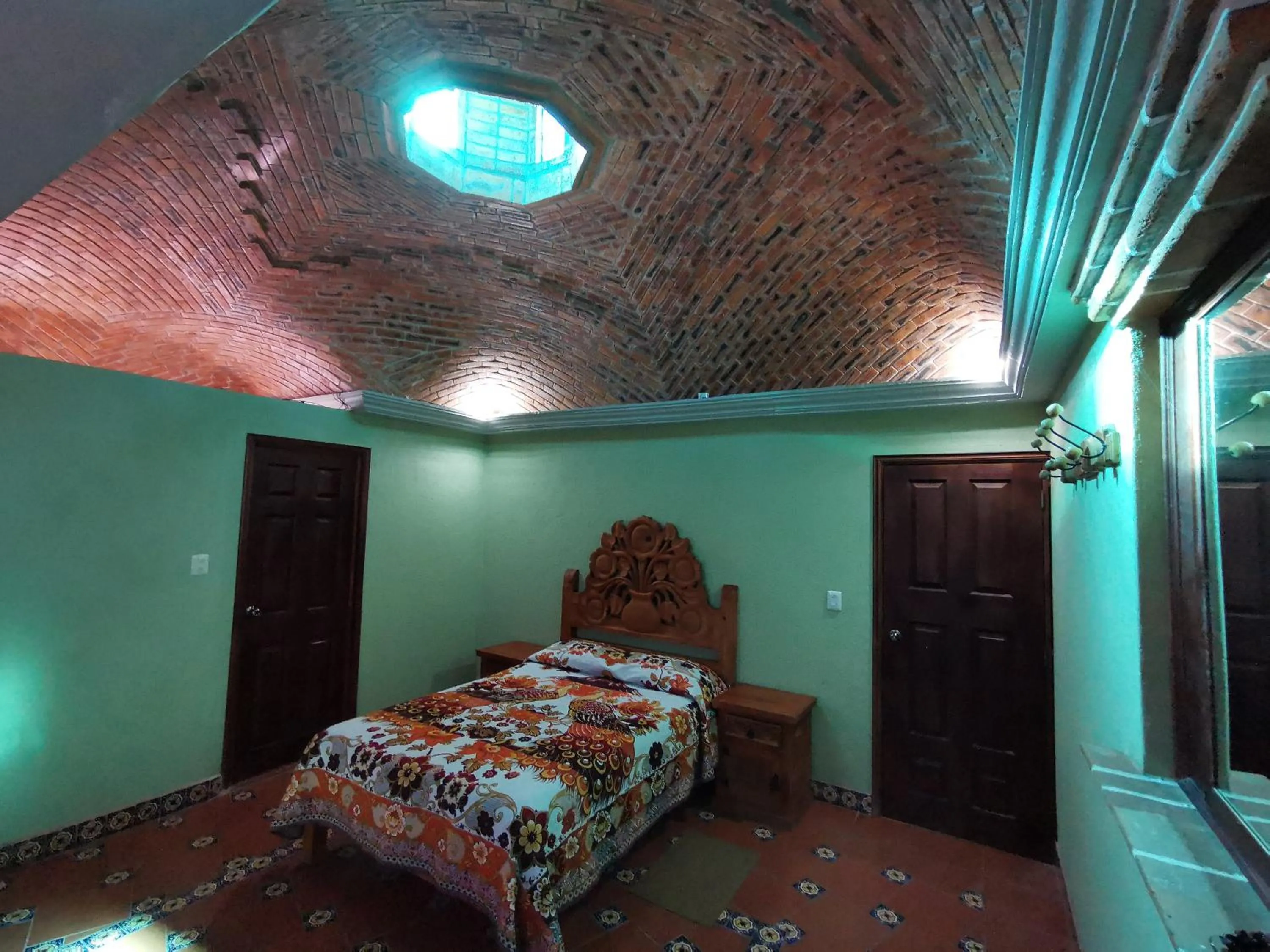 Bed in Posada Casa del Minero