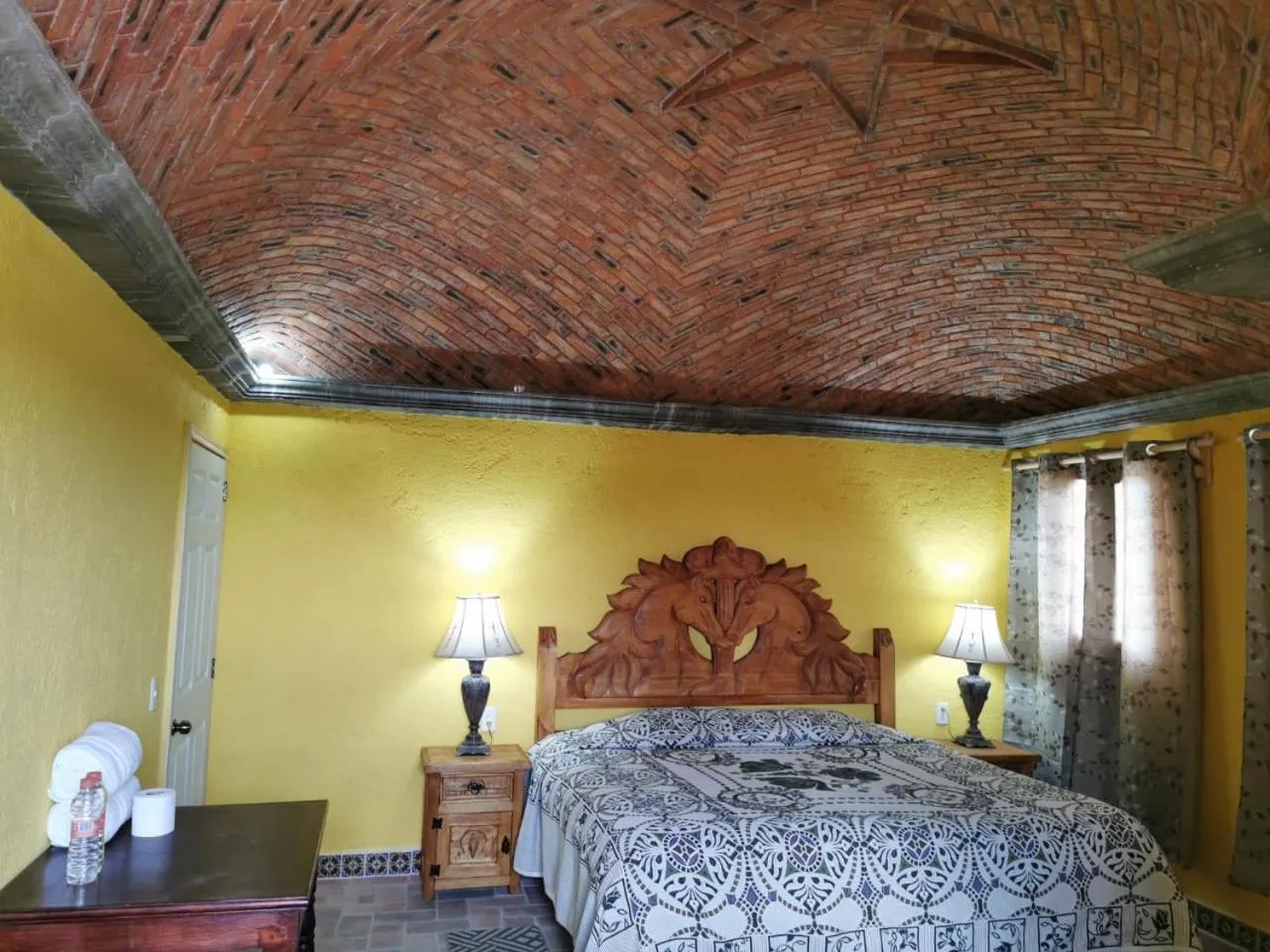 Bed in Posada Casa del Minero