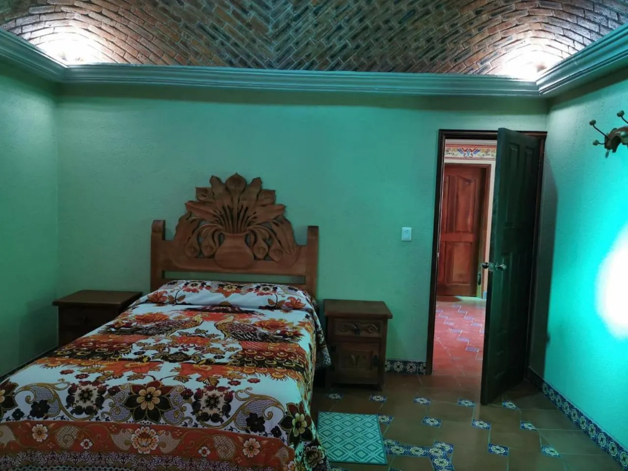 Bed in Posada Casa del Minero