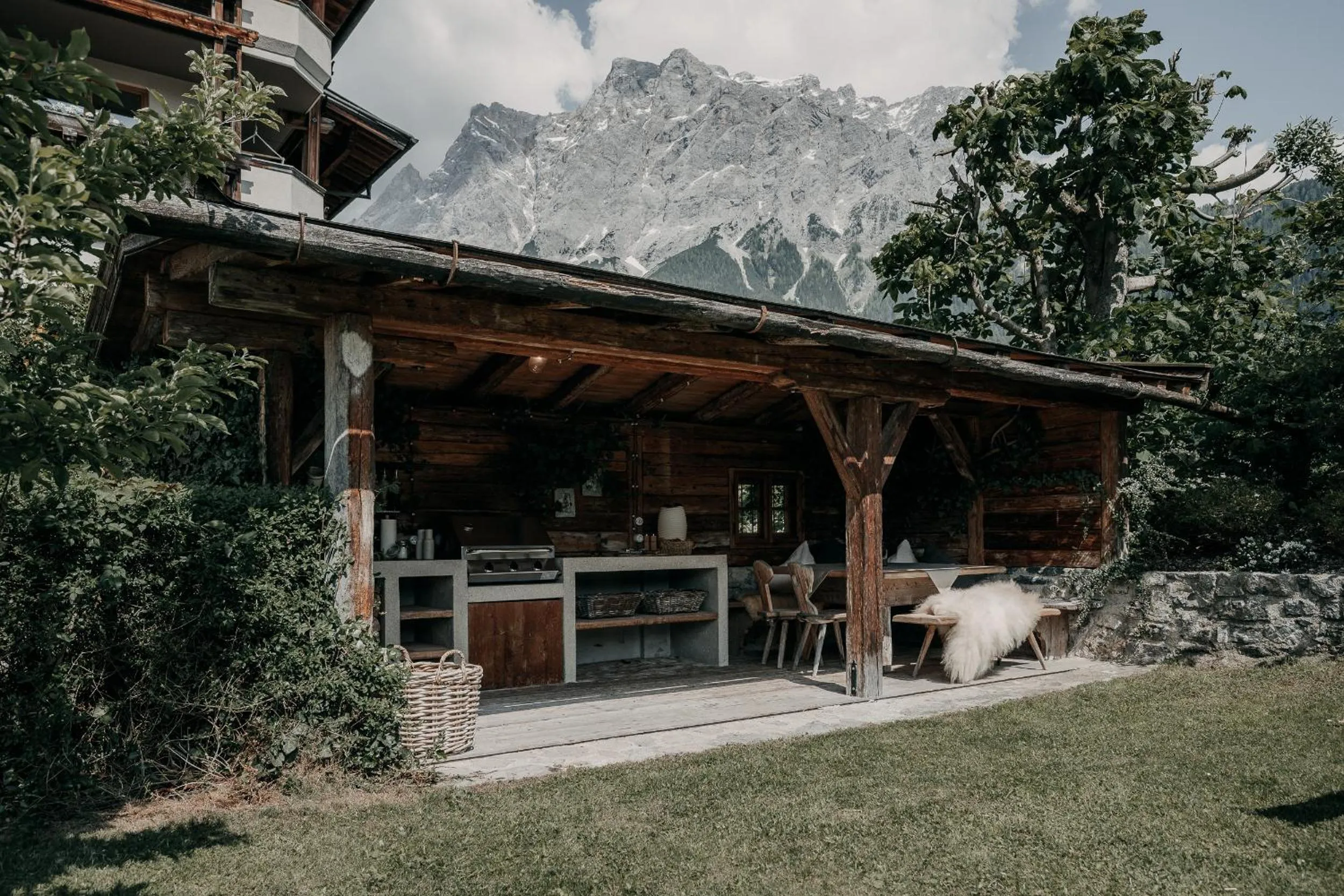 BBQ facilities in Alpenappartements Cristall