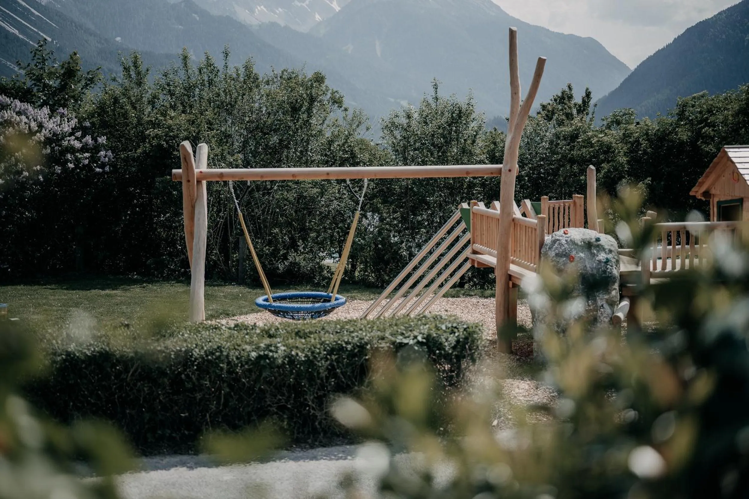 Children play ground in Alpenappartements Cristall