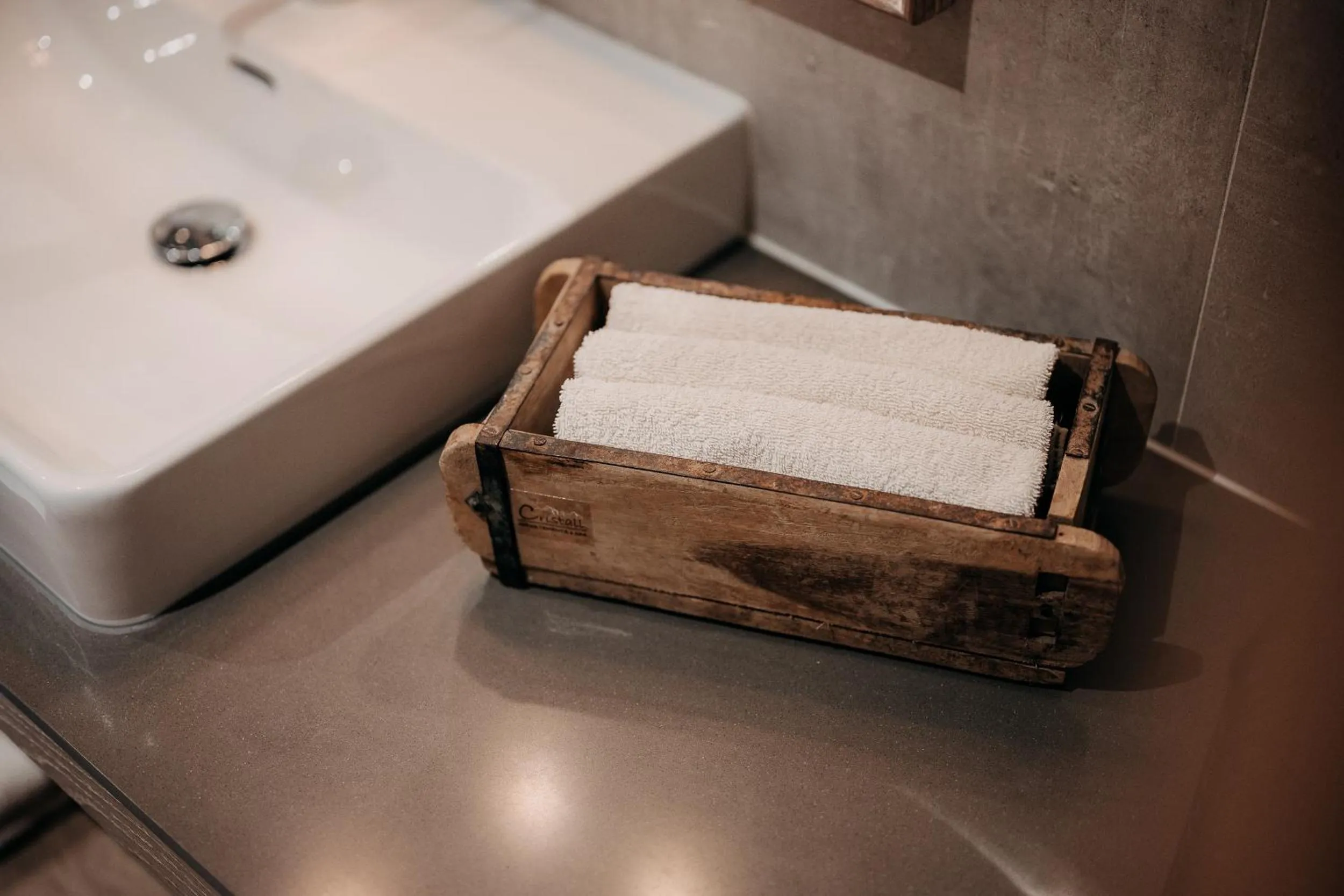 Bathroom in Alpenappartements Cristall