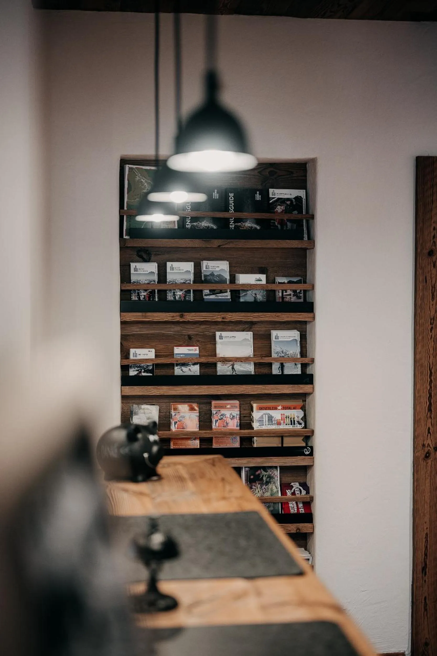 Lobby or reception in Alpenappartements Cristall