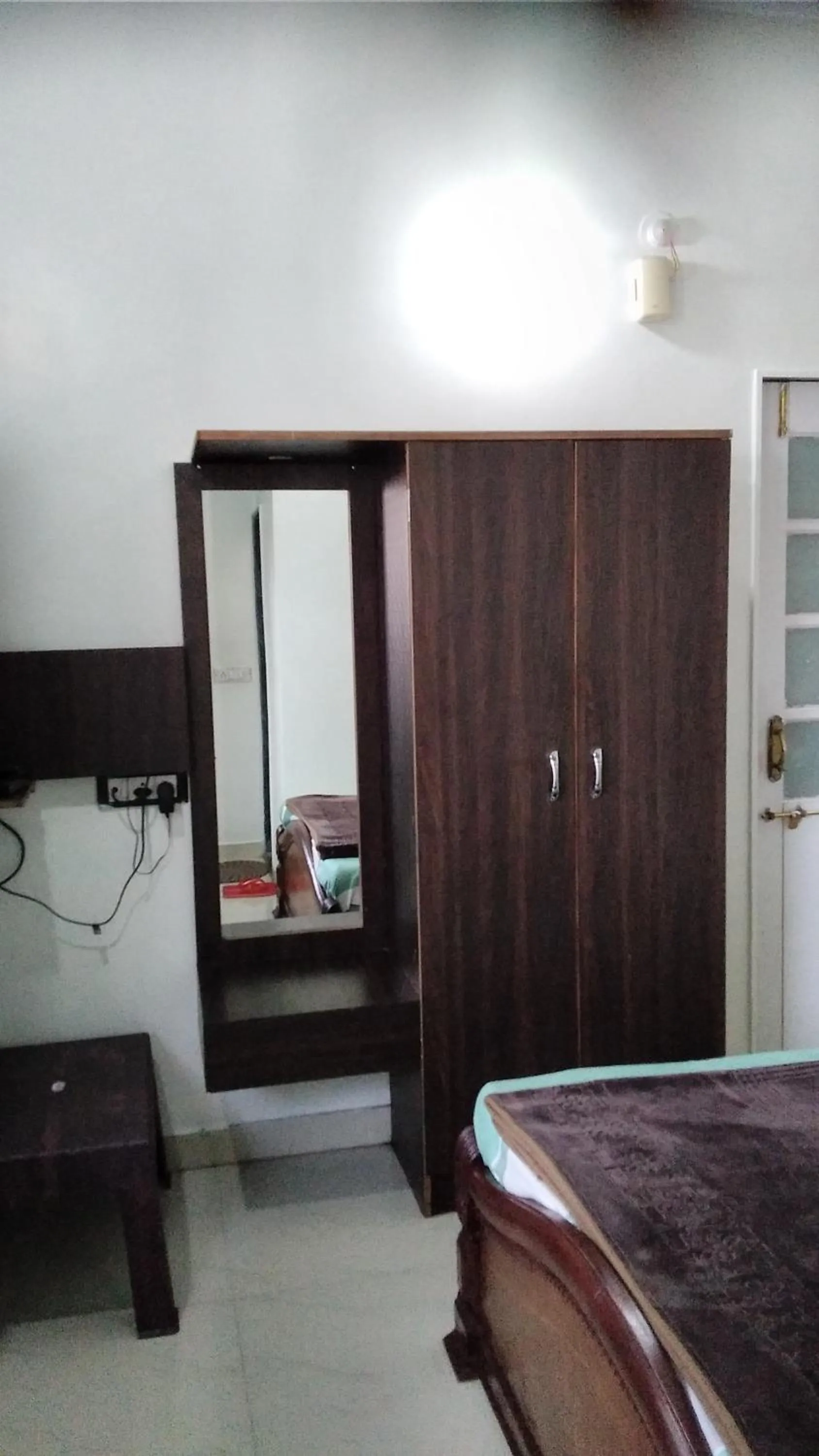 Bedroom, Bed in Om Datta Krupa Niwas Cottage