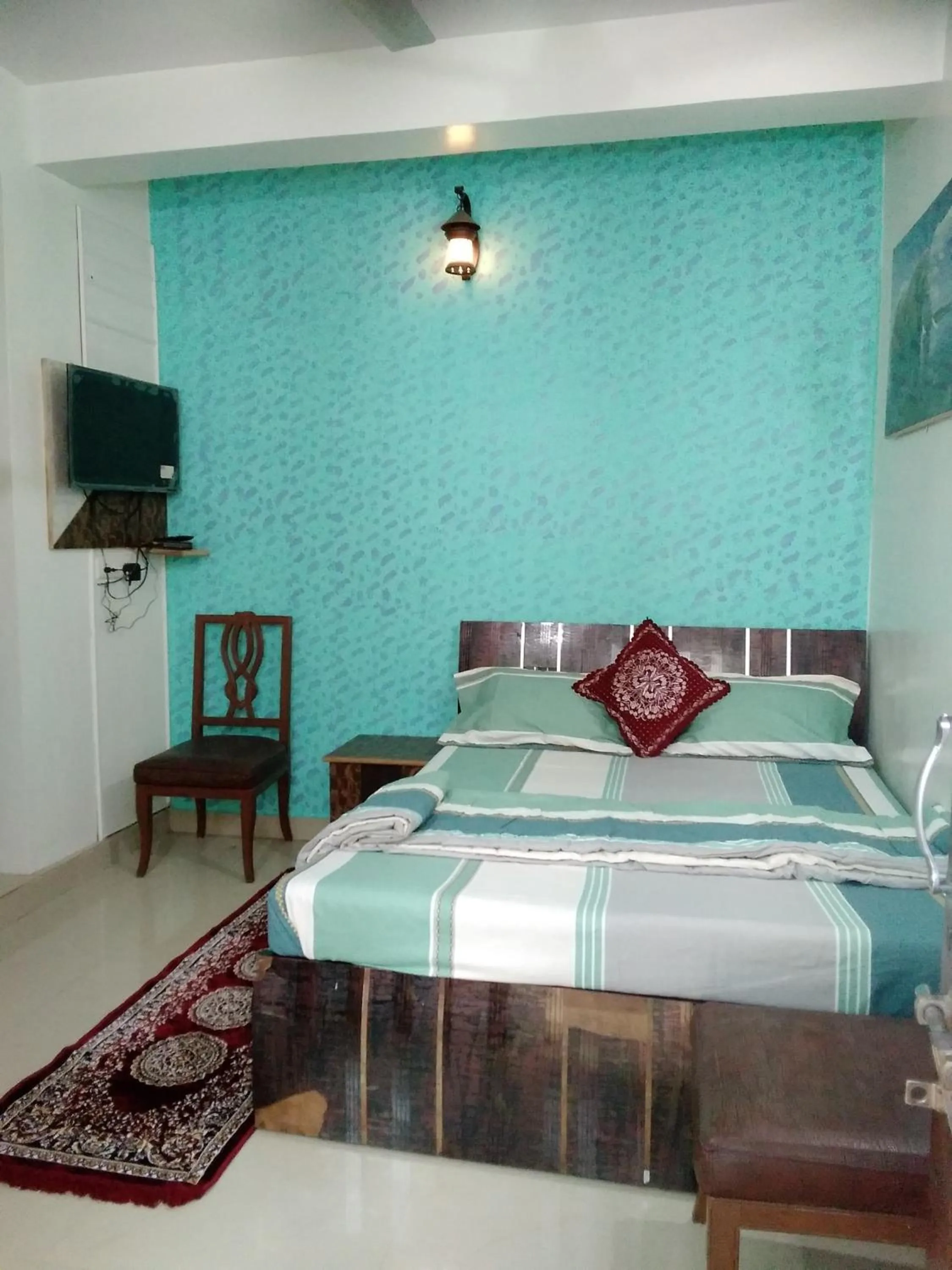 Bedroom, Bed in Om Datta Krupa Niwas Cottage