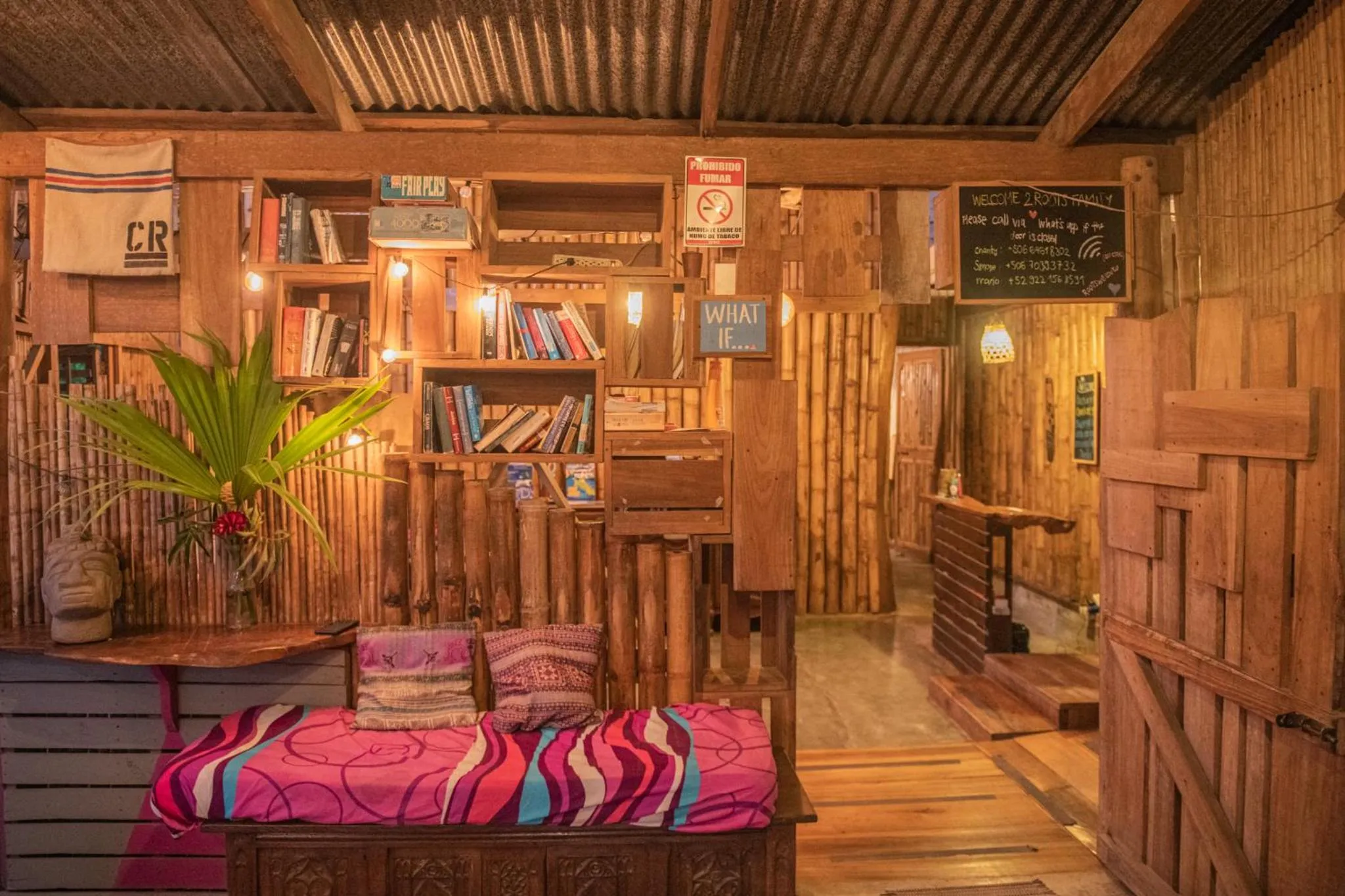 Library, Bed in Roots Family