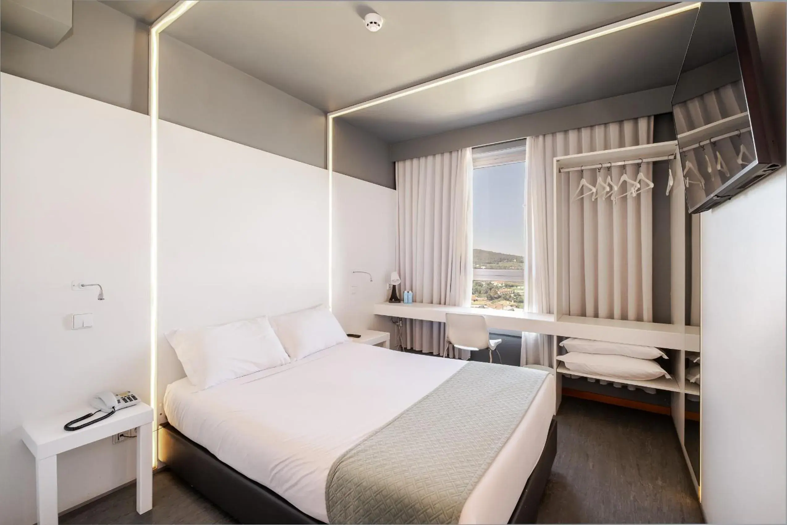 Bedroom, Bed in Basic Braga by Axis Bedroom, Bed in Basic Braga by Axis