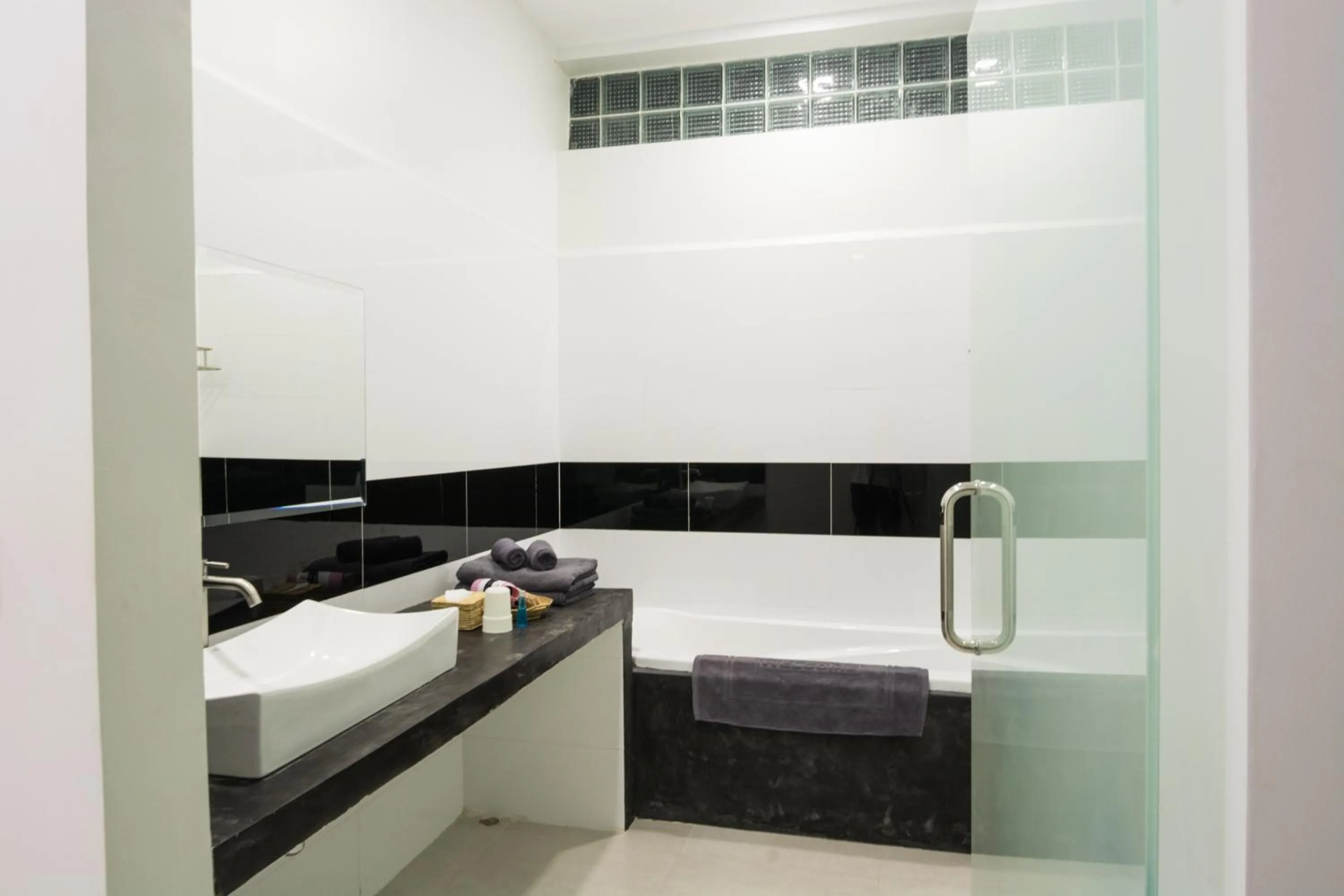 Shower in The Local Time Village