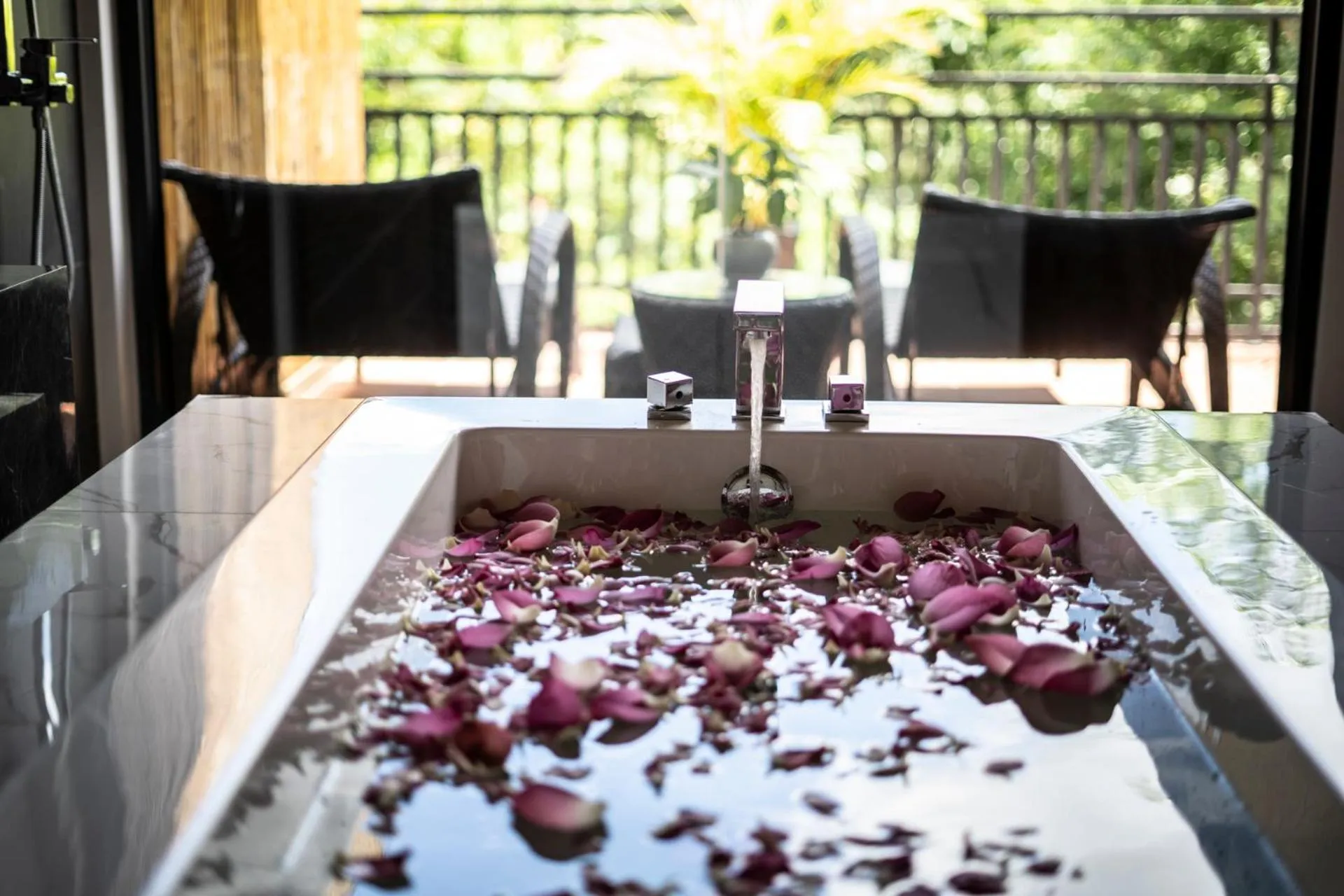 Bathroom in The Local Time Village