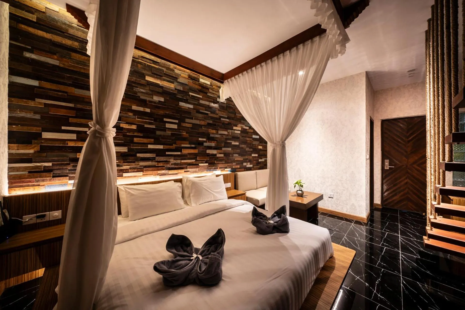 Bedroom, Bed in The Local Time Village