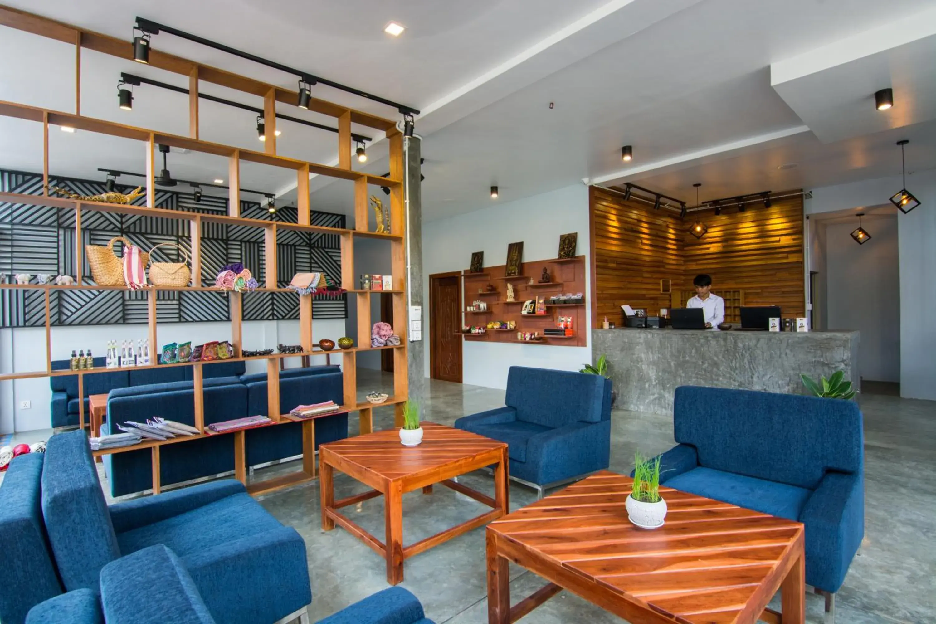 Lobby or reception in The Local Time Village Lobby or reception in The Local Time Village