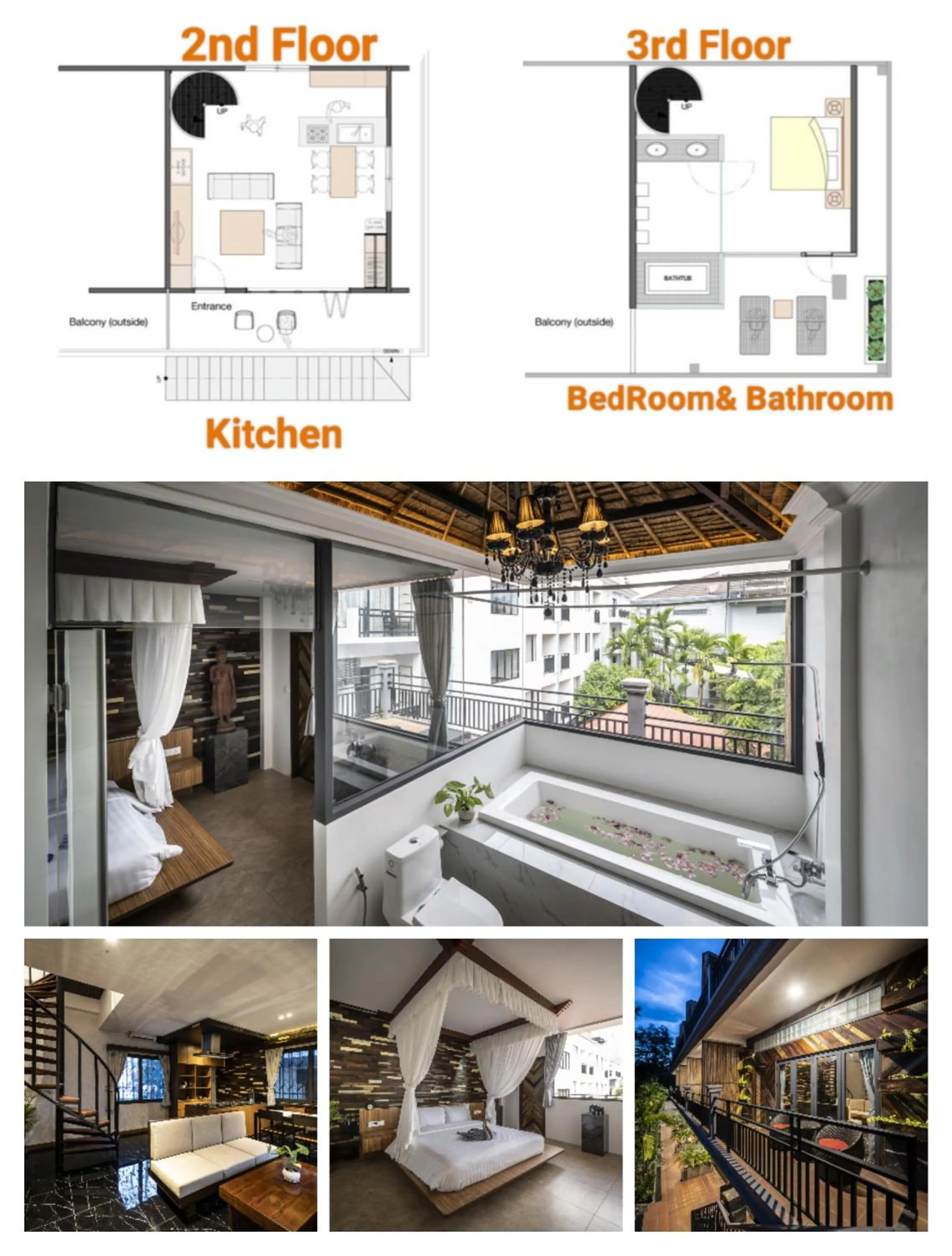 Floor plan in The Local Time Village