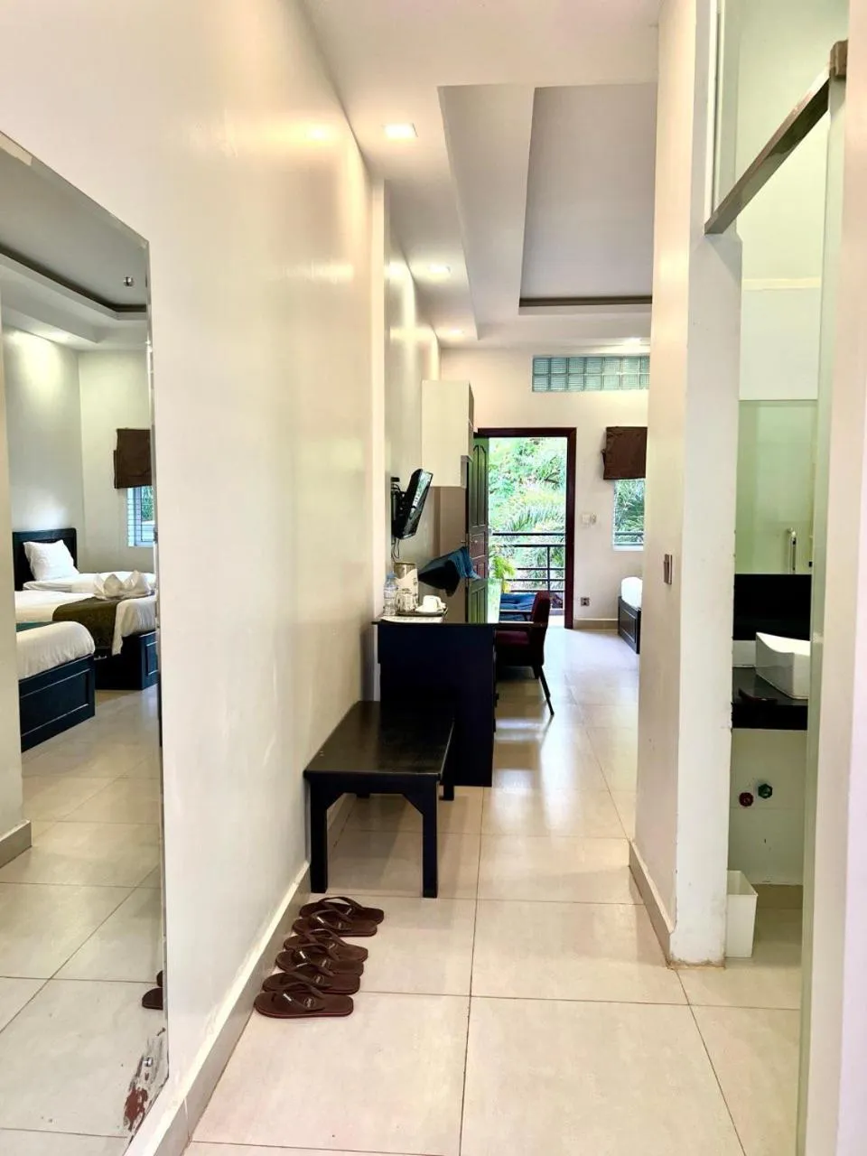 View (from property/room), Bed in The Local Time Village