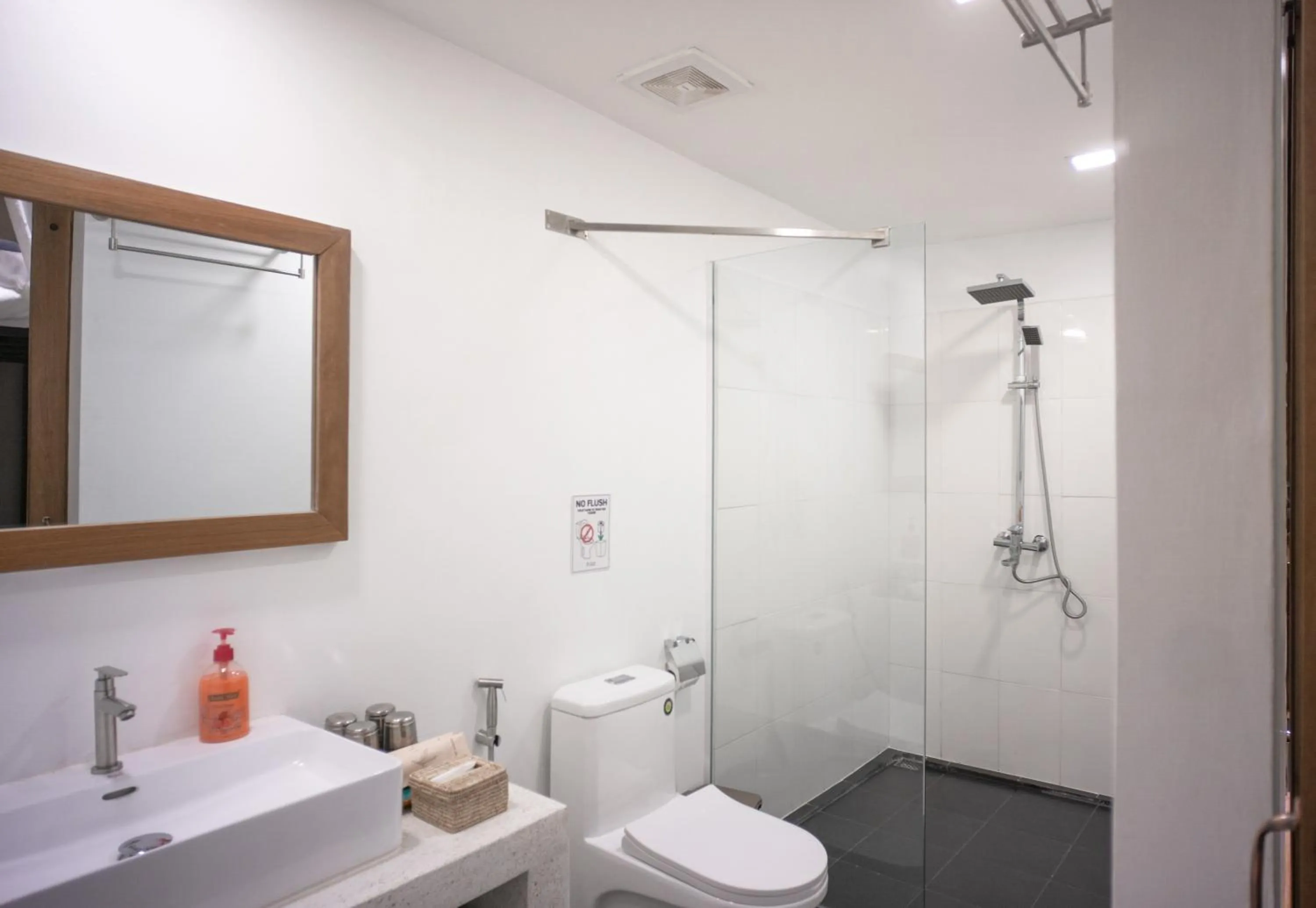 Shower in The Local Time Village