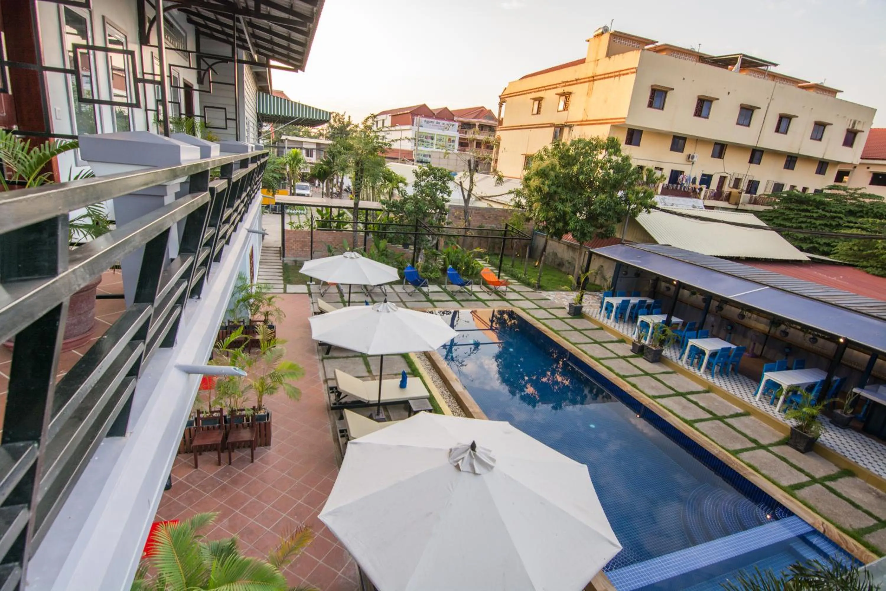 Balcony/Terrace in The Local Time Village