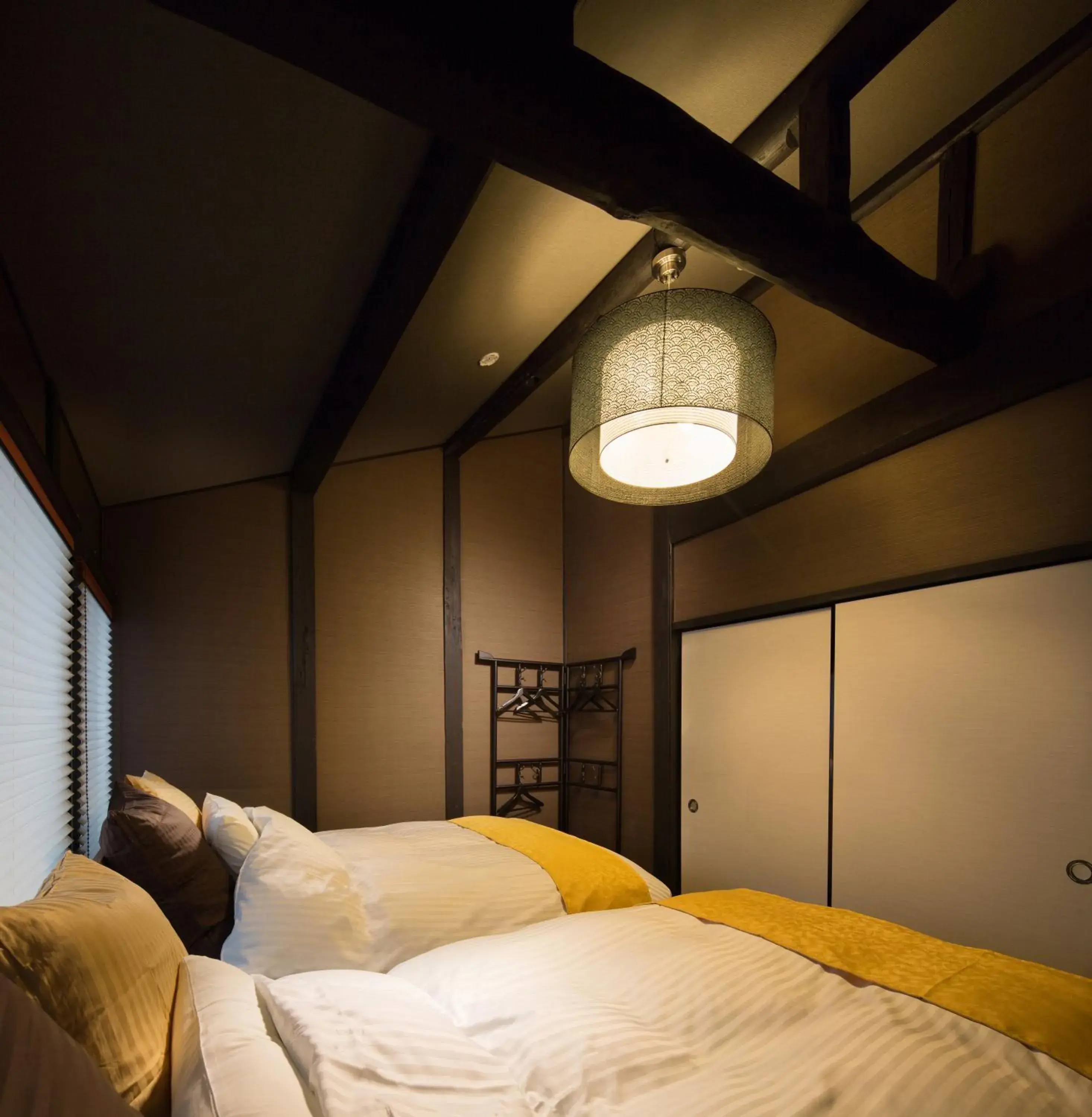 Bedroom in Tsumugi Matsubara Sakaimachi Bedroom in Tsumugi Matsubara Sakaimachi