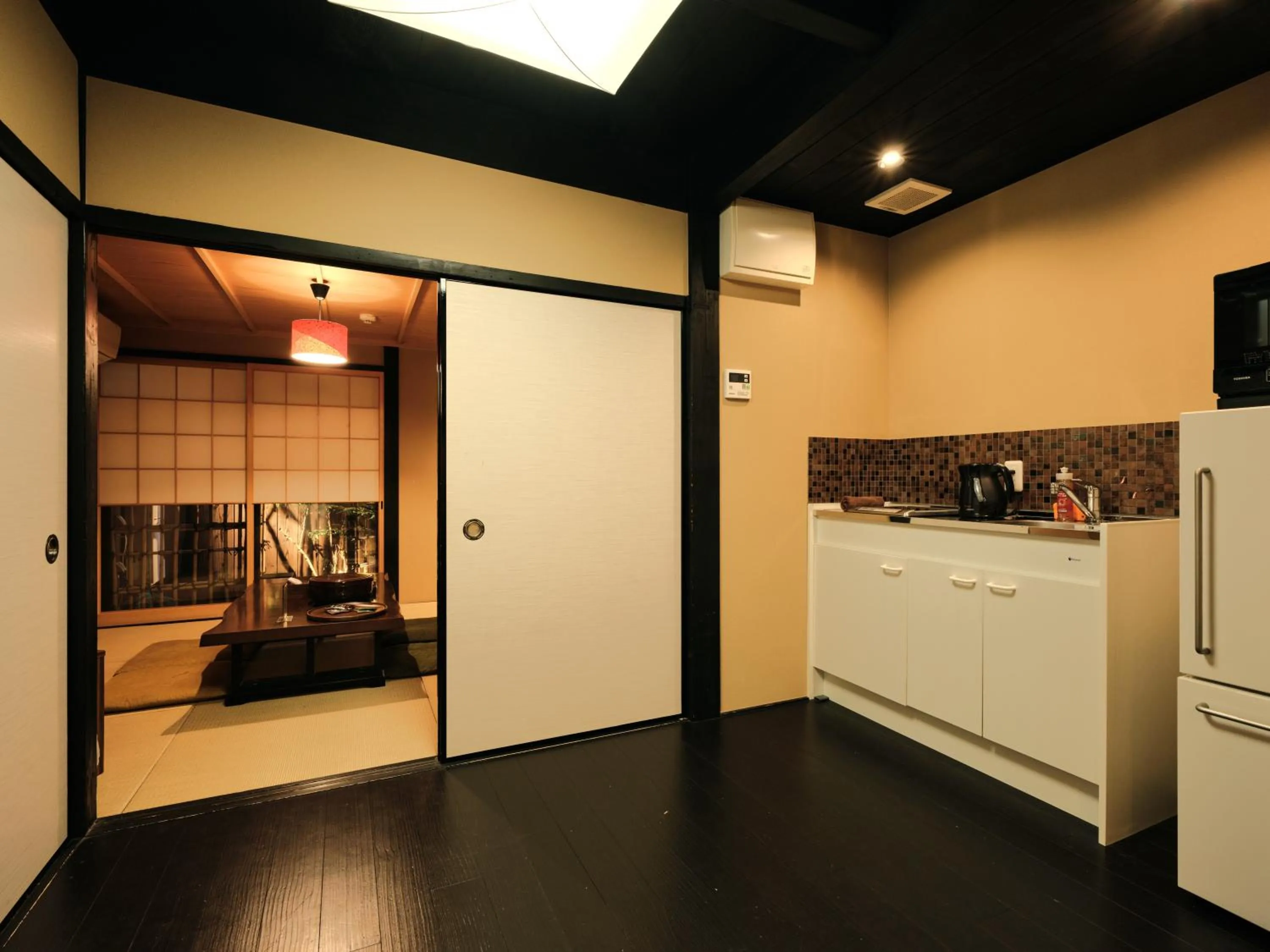 Kitchen or kitchenette in Tsumugi Matsubara Sakaimachi