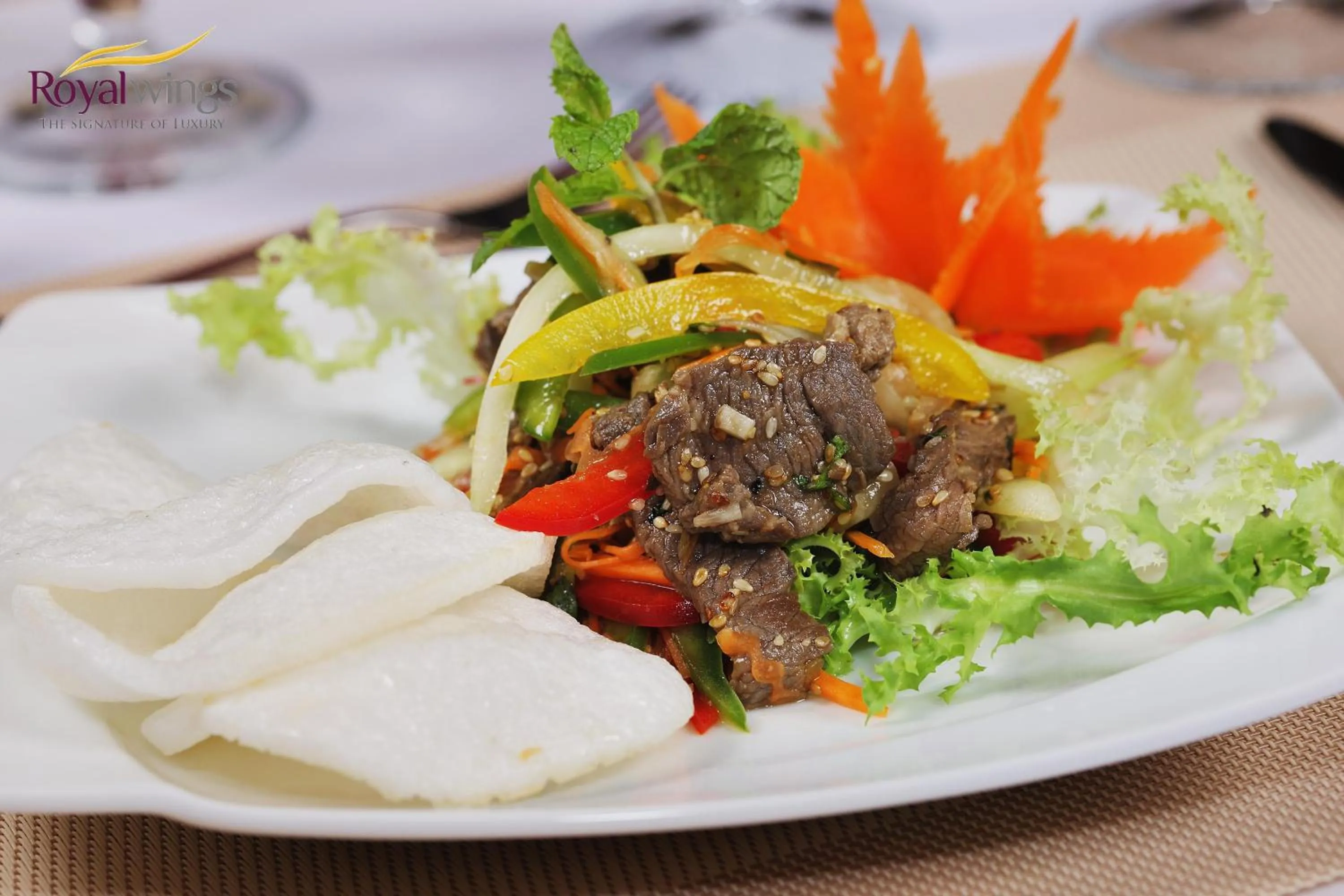 Food close-up in Garden Legend Cruise