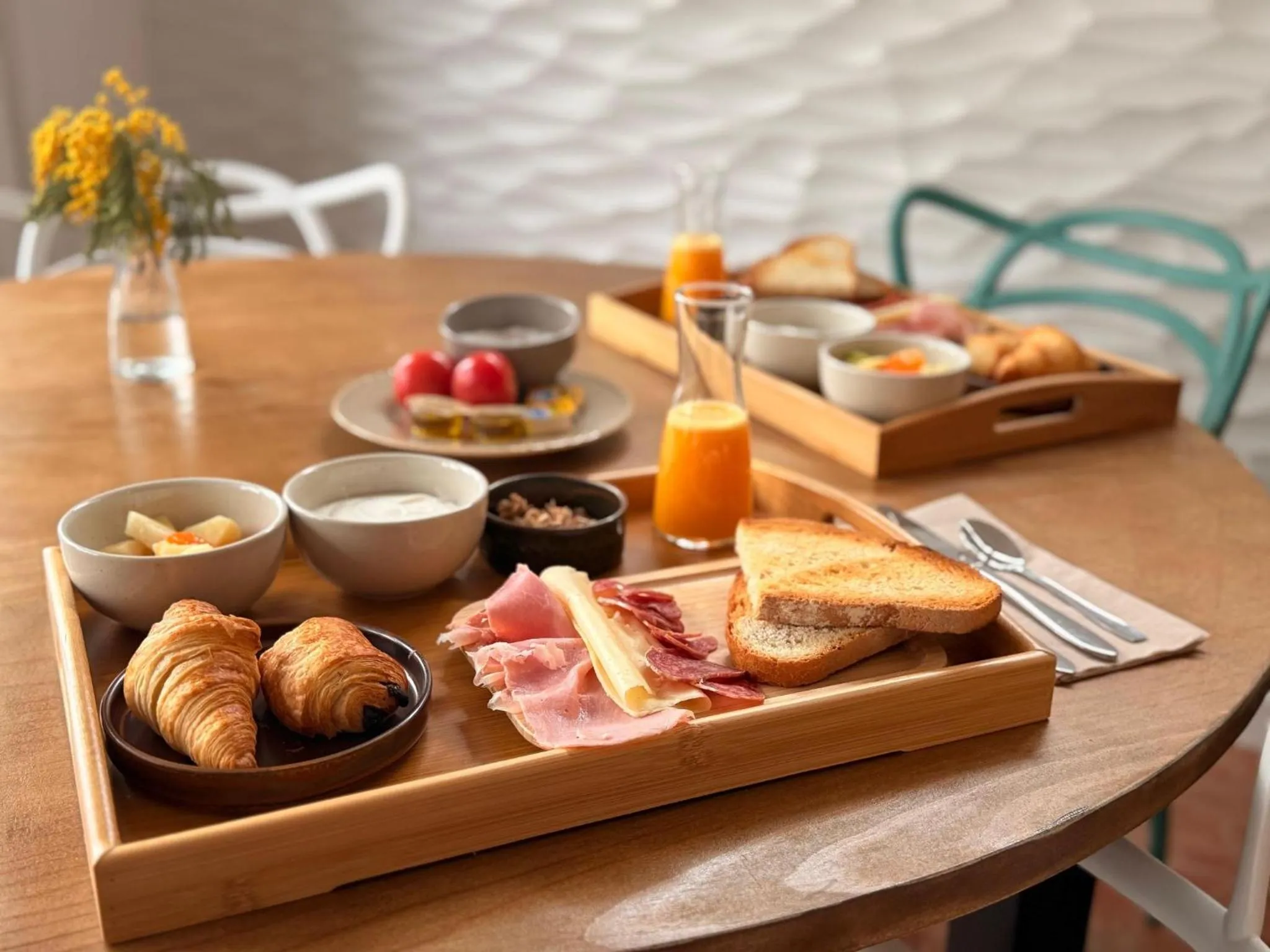 Breakfast in La Fonda