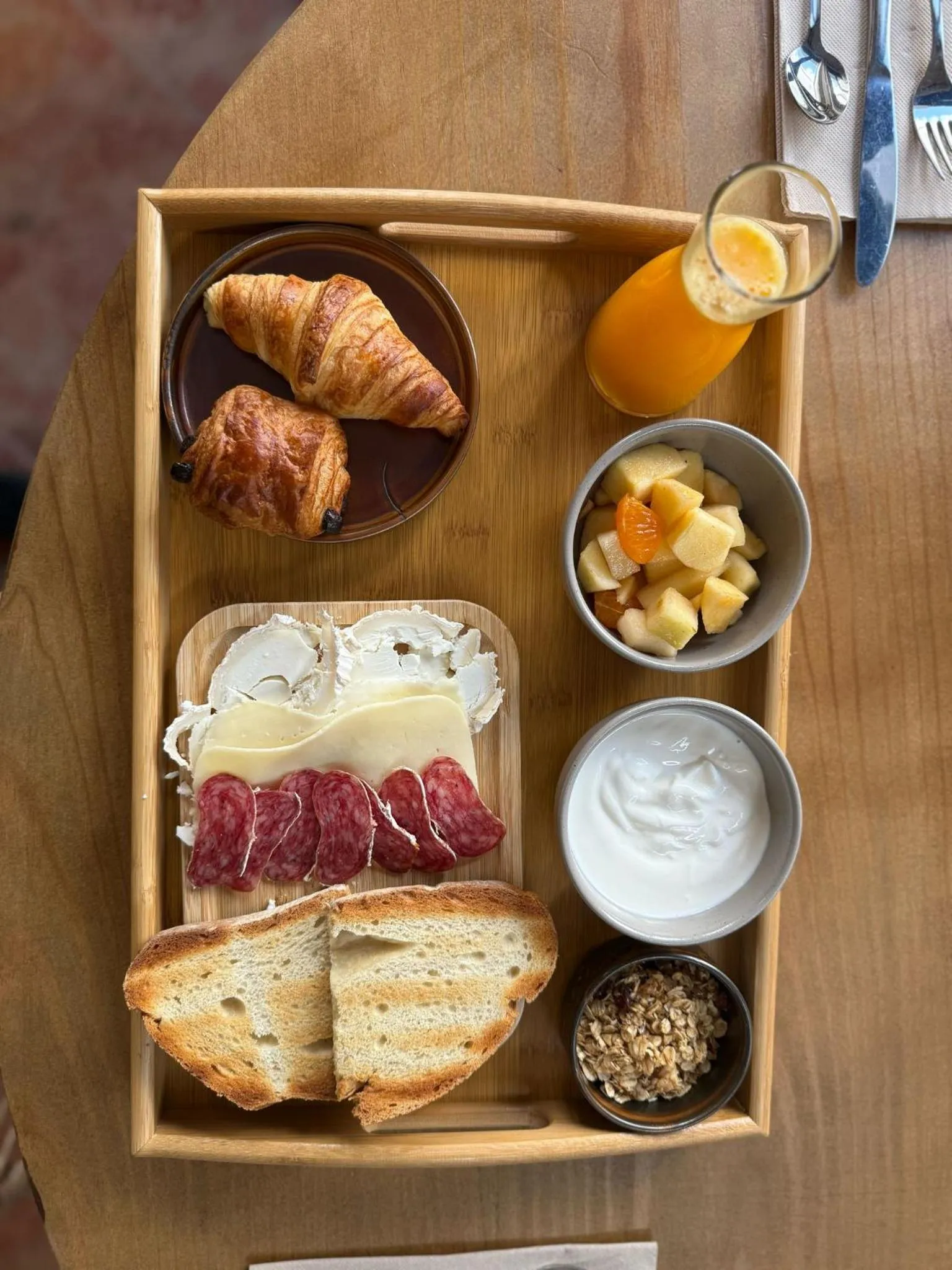 Breakfast in La Fonda