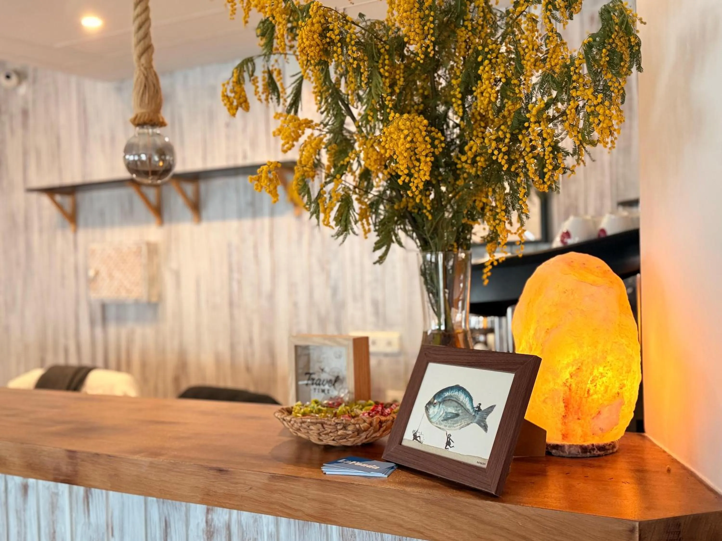 Dining area in La Fonda