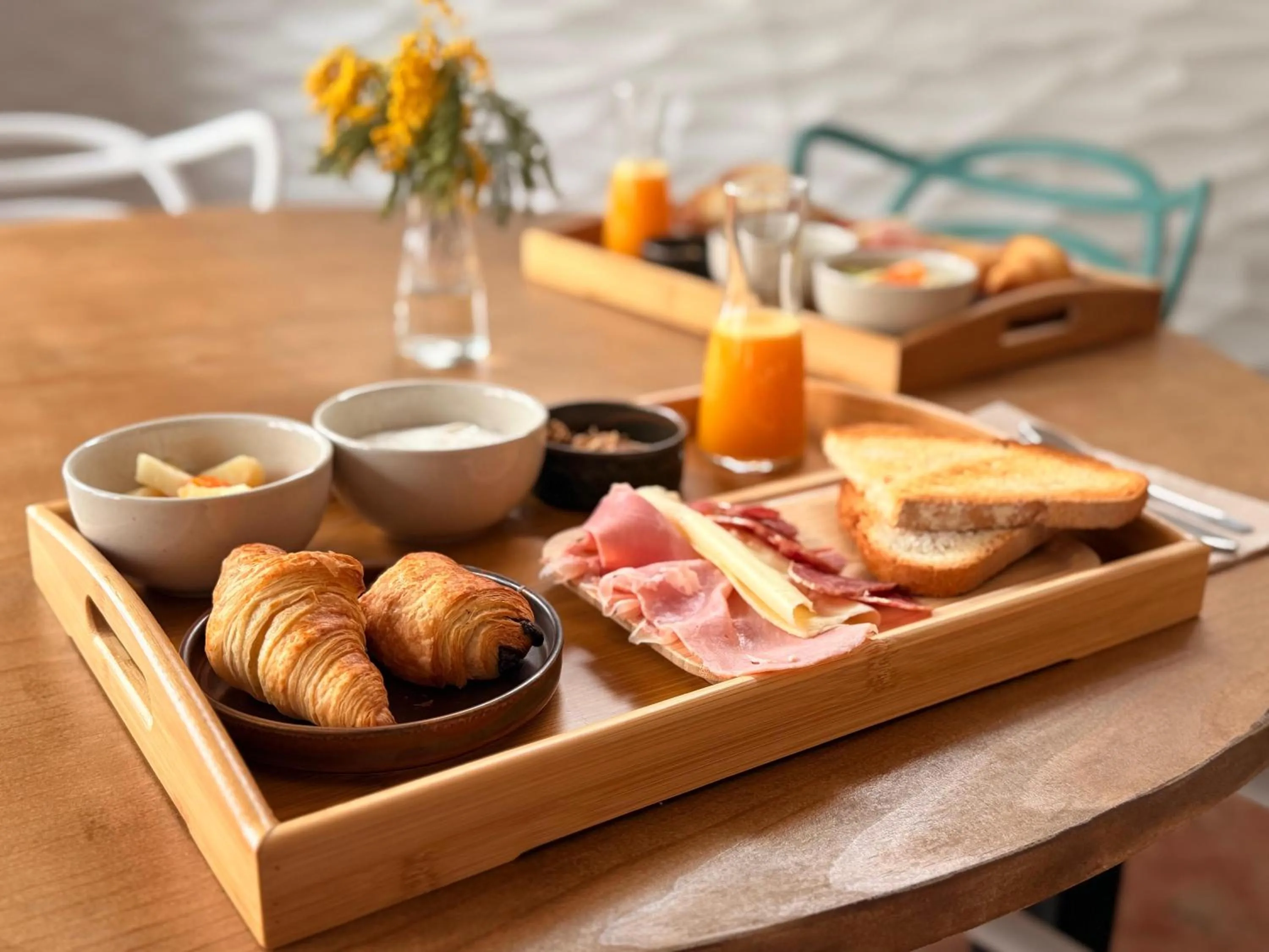 Breakfast in La Fonda