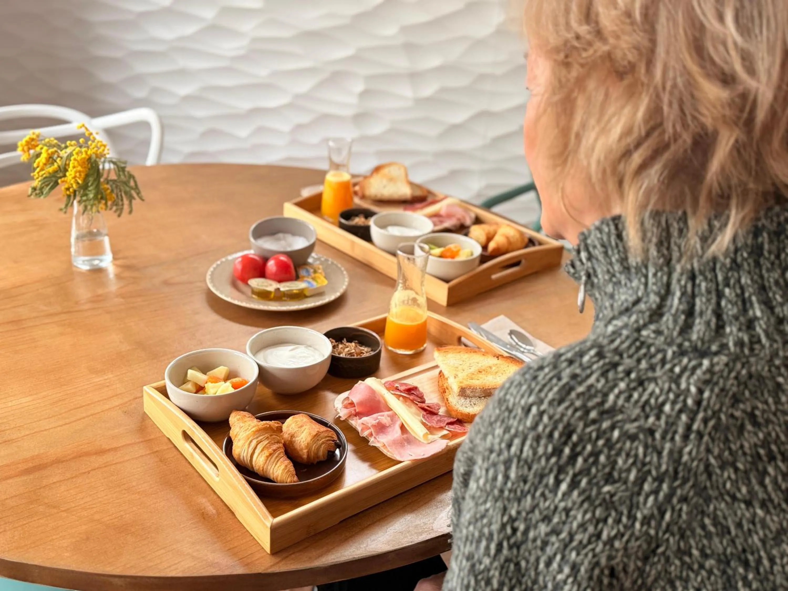 Breakfast in La Fonda